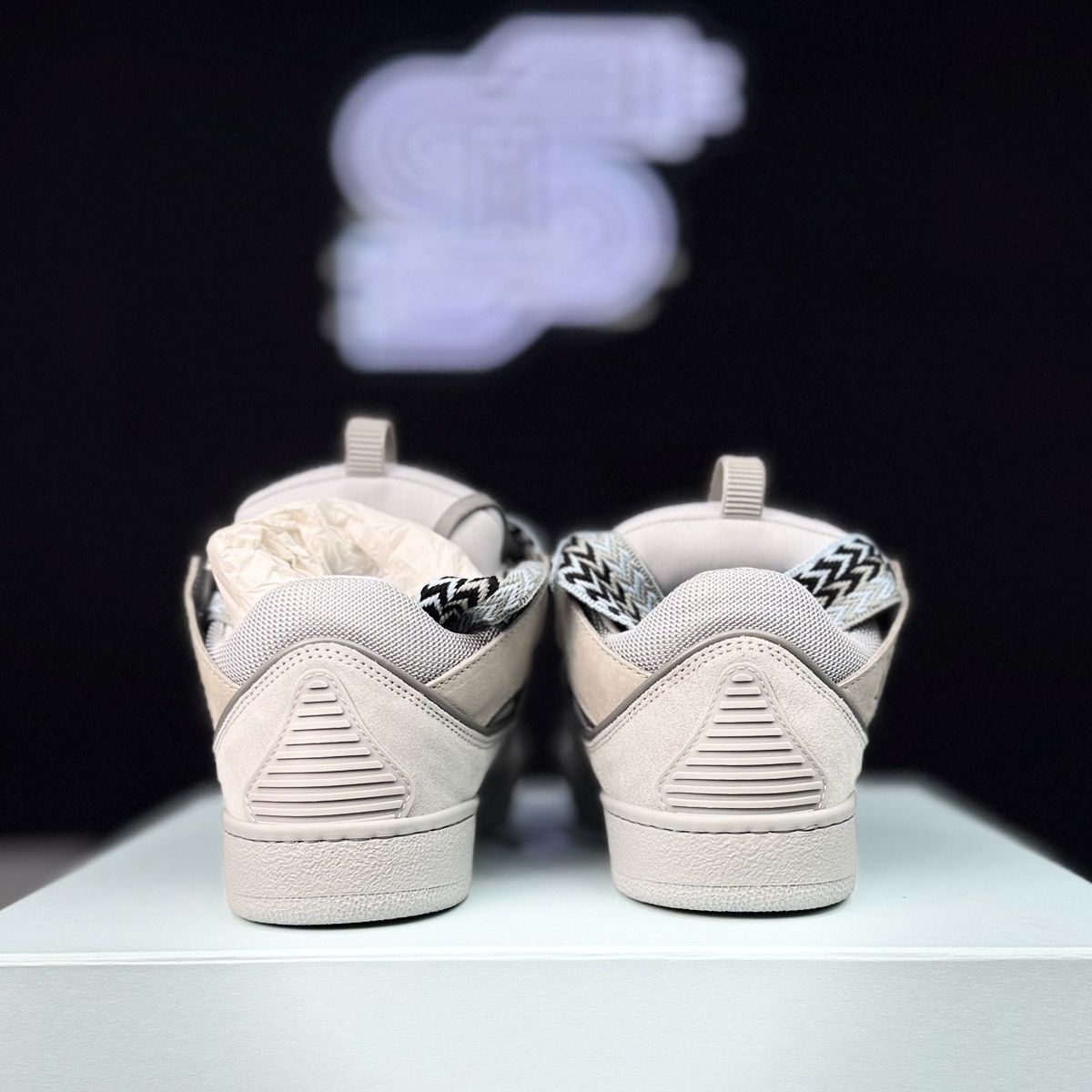 Lanvin Lanvin Curb Sneaker Gray Size US 7.5 / EU 40-41 - 6 Thumbnail