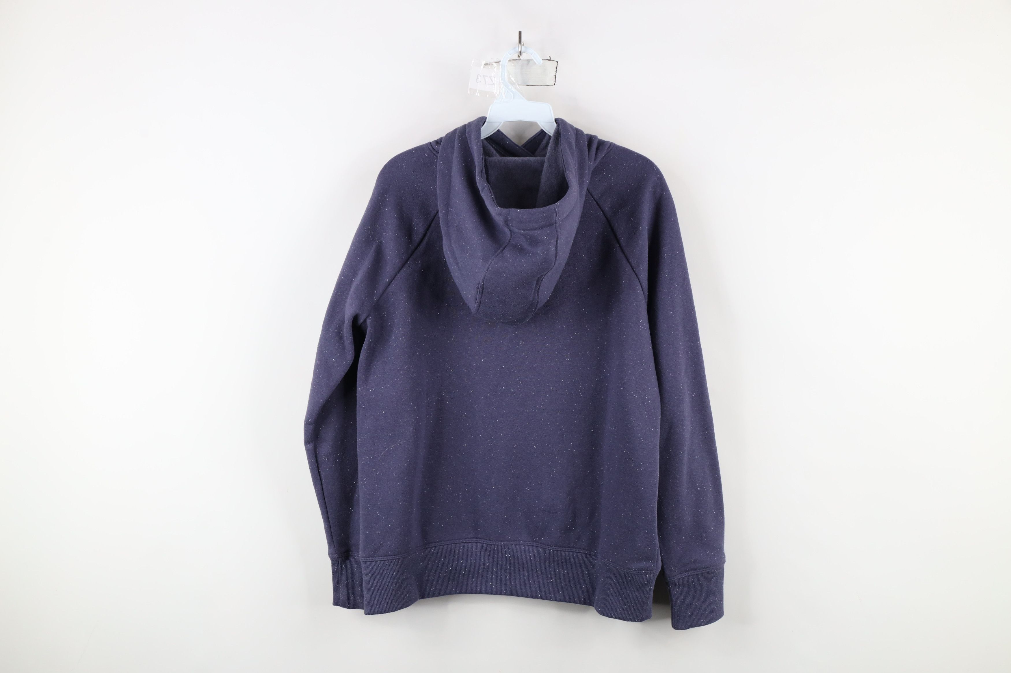 Under Armour × Vintage New Under Armour Fleece Flecked Hoodie Sweatshirt Purple Size S / US 4 / IT 40 - 10 Thumbnail