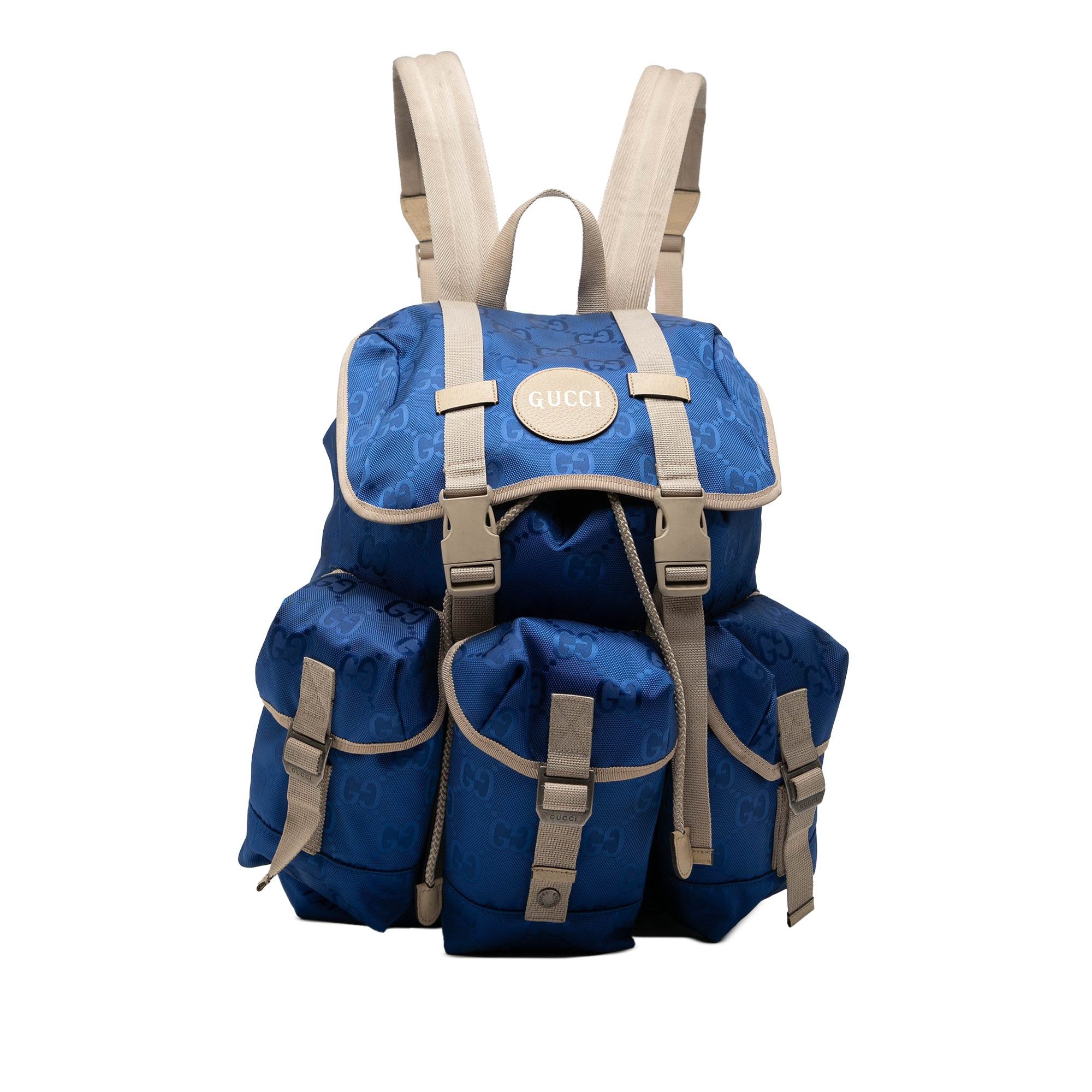 Gucci GG Nylon Off The Grid Backpack Size ONE SIZE - 1 Thumbnail