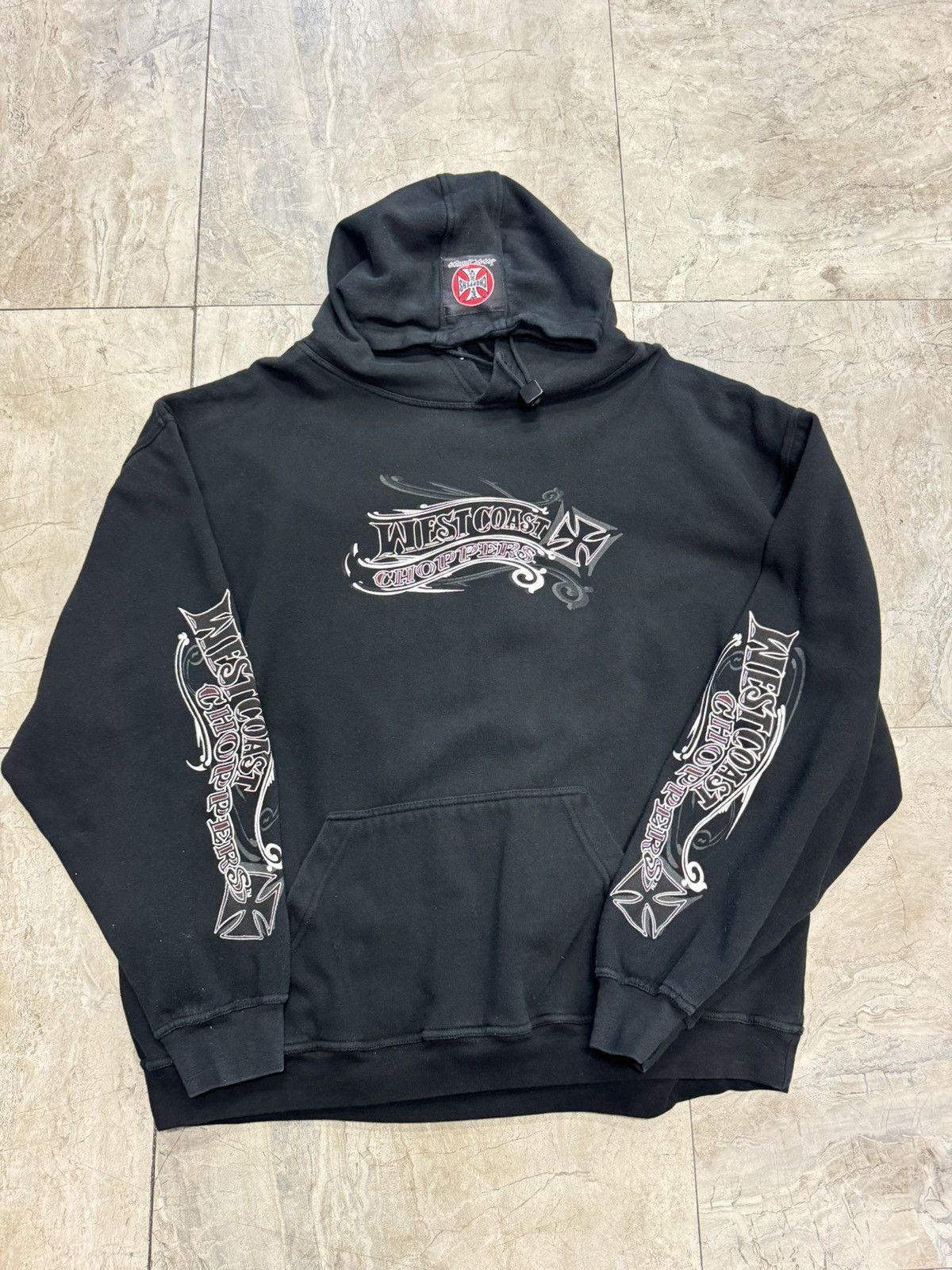 West Coast Choppers Vintage West Coast Choppers Hoodie Size US XL / EU 56 / 4 - 1 Thumbnail