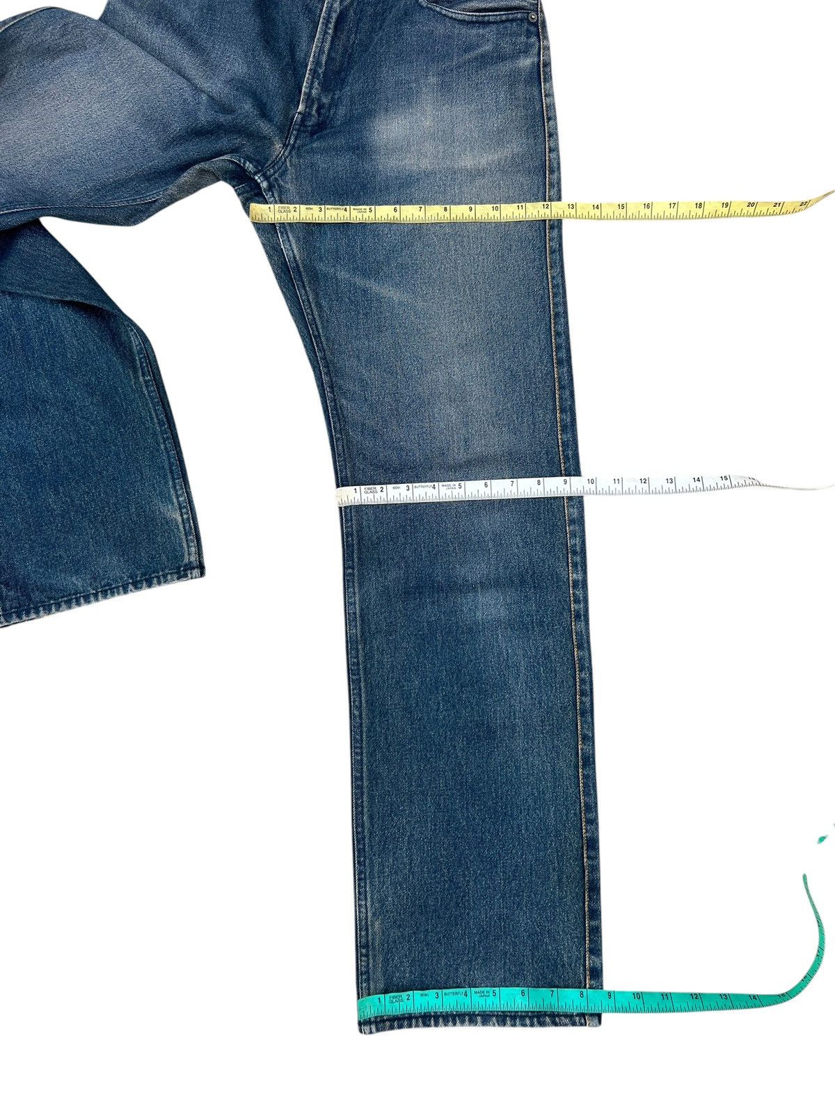 PPFM Vintage PPFM Faded Denim Regular Jeans Size US 31 - 3 Thumbnail