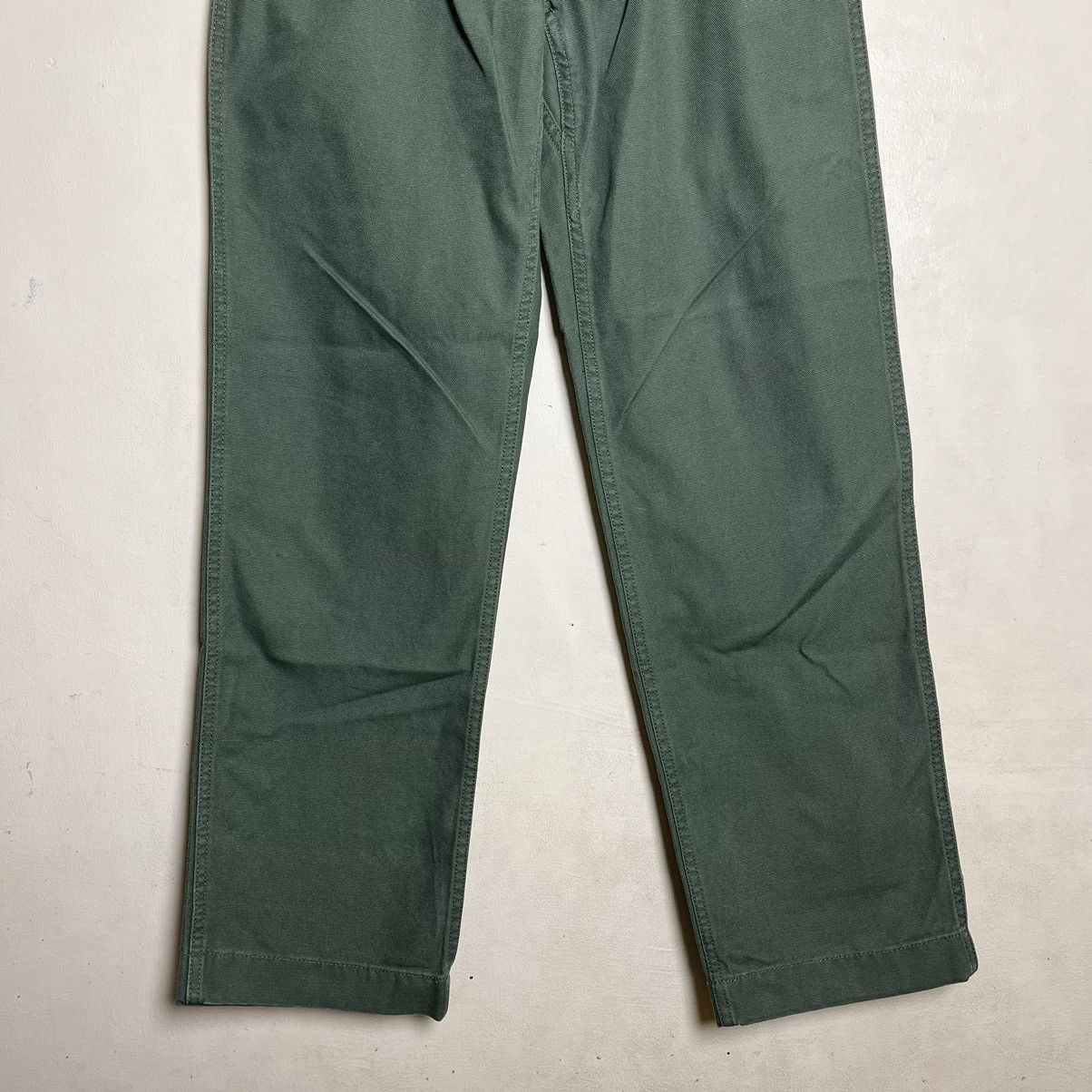 Nigel Cabourn Lybro by Nigel Cabourn Army Green Pleated Pants Size US 30 / EU 46 - 3 Thumbnail