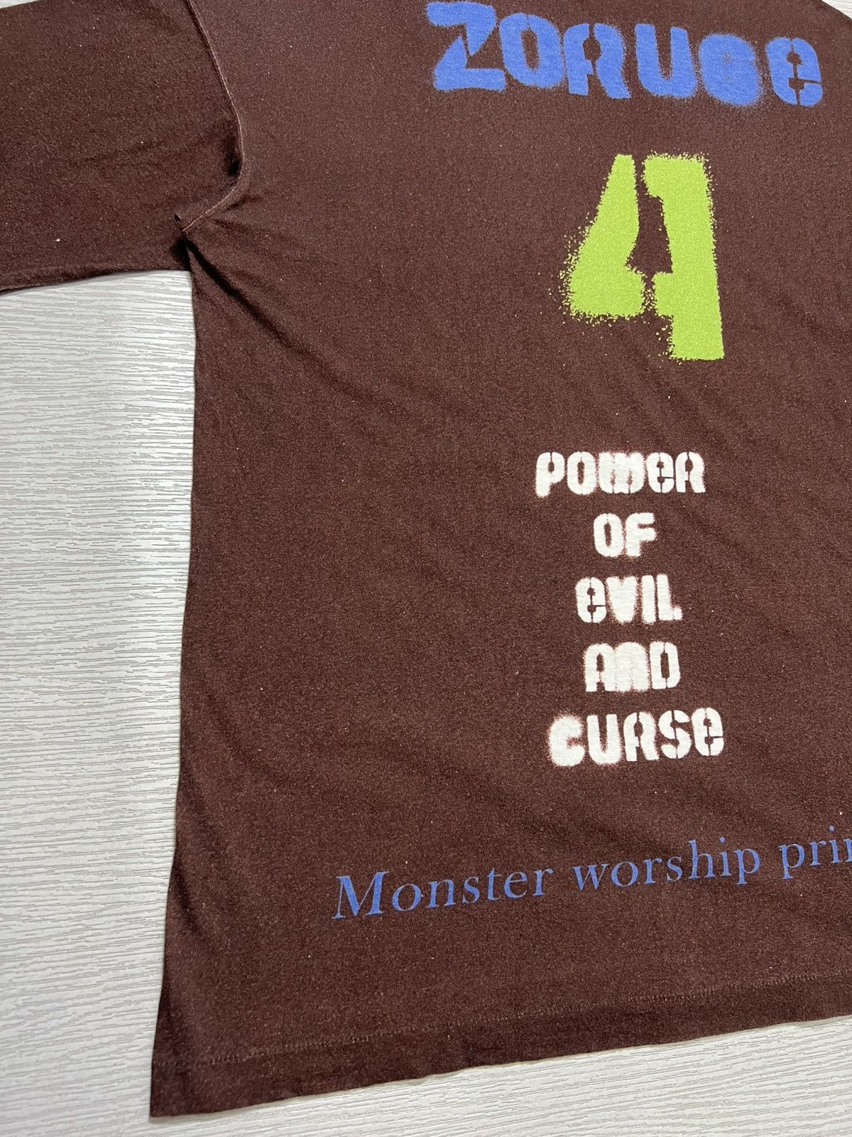 Undercover Undercover - S/S ‘19 - Tokyo Monster Print T-Shirt Bordeaux Size US XL / EU 56 / 4 - 11 Thumbnail