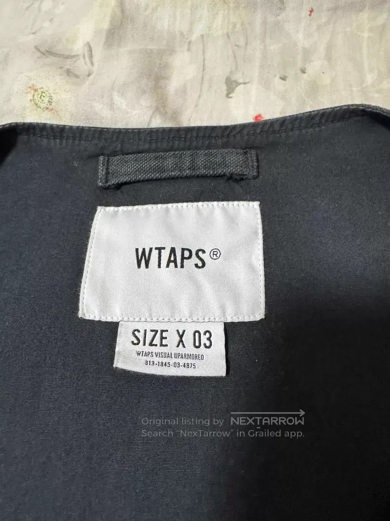 Wtaps Wtaps Heavy washed military vest Size US L / EU 52-54 / 3 - 4 Thumbnail