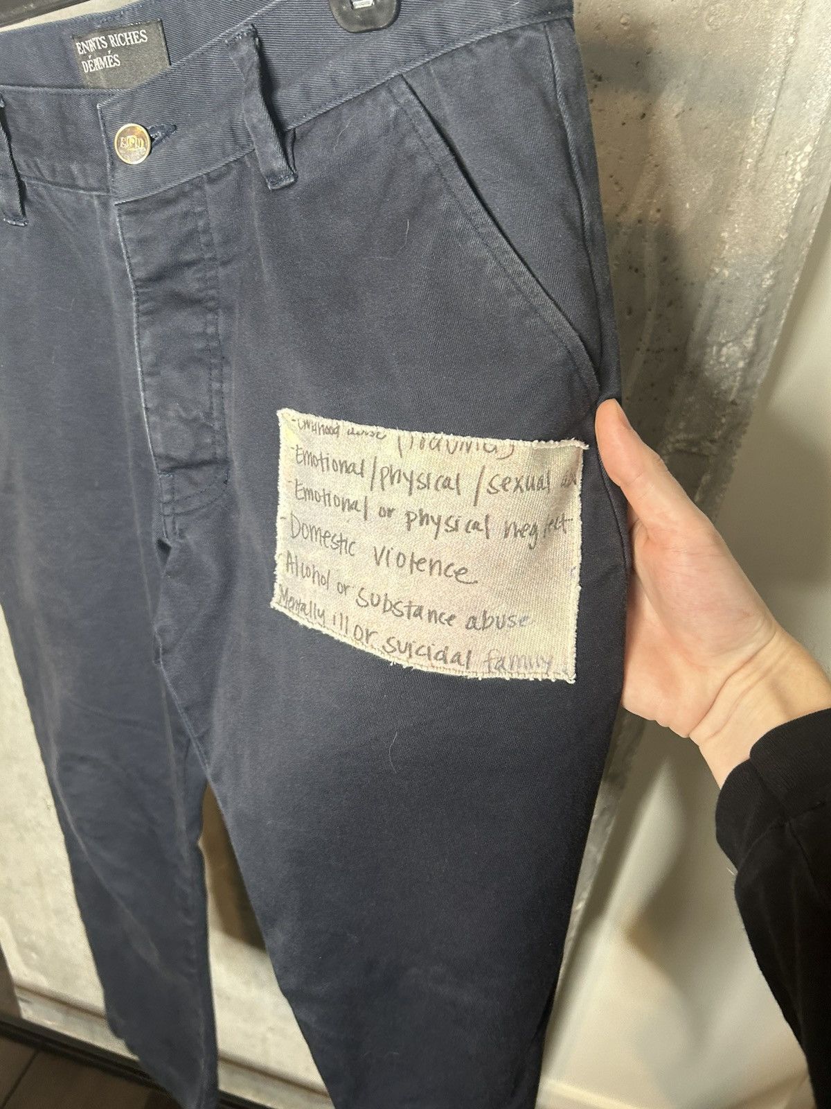 Enfants Riches Deprimes ERD Grail Patchwork Chinos Size US 30 / EU 46 - 3 Thumbnail