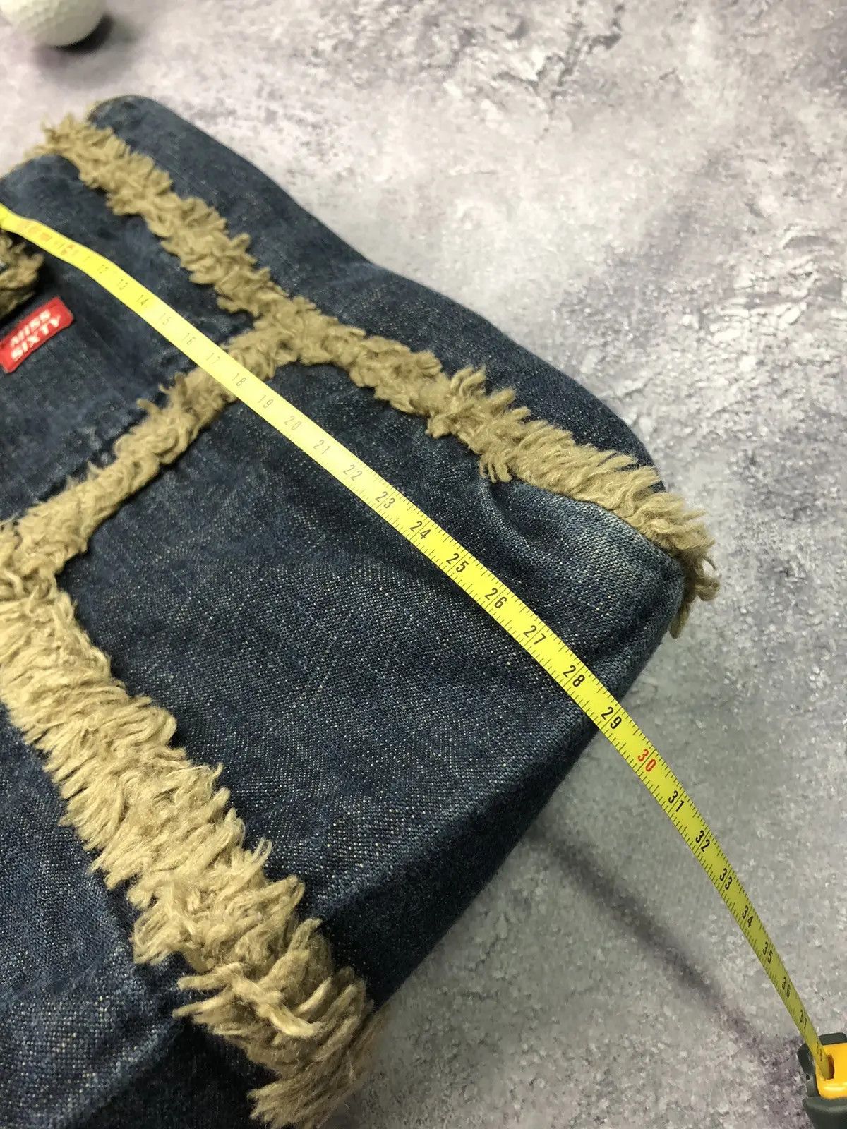 Miss Sixty MISS SIXTY Avantgarde Mohair Denim Shopper Bag Streetwear Size ONE SIZE - 14 Thumbnail