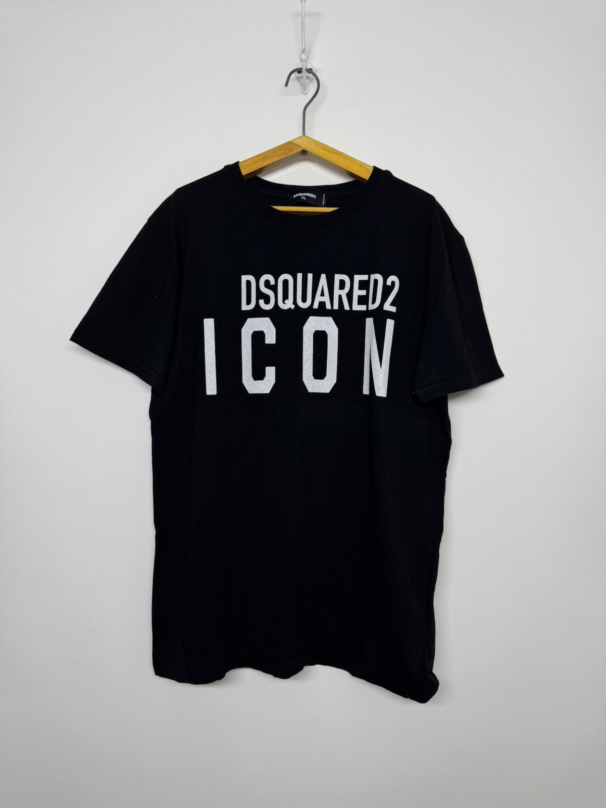 Dsquared2 Vinatage Disquared2 Icon Big Logo T-Shirt Size US XL / EU 56 / 4 - 2 Thumbnail