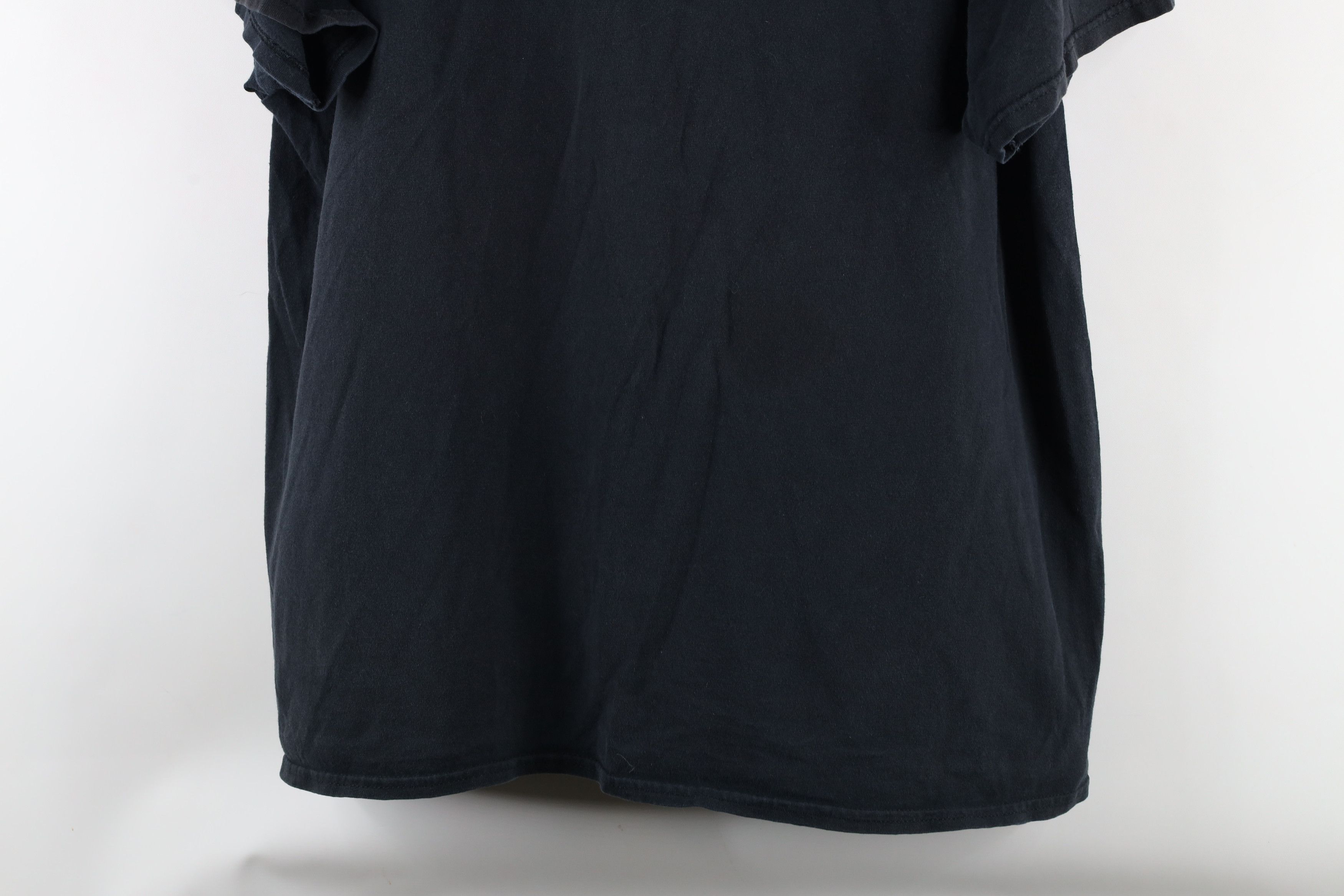Vintage Vintage 90s Streetwear Short Sleeve T-Shirt Black Cotton Size US XL / EU 56 / 4 - 3 Thumbnail