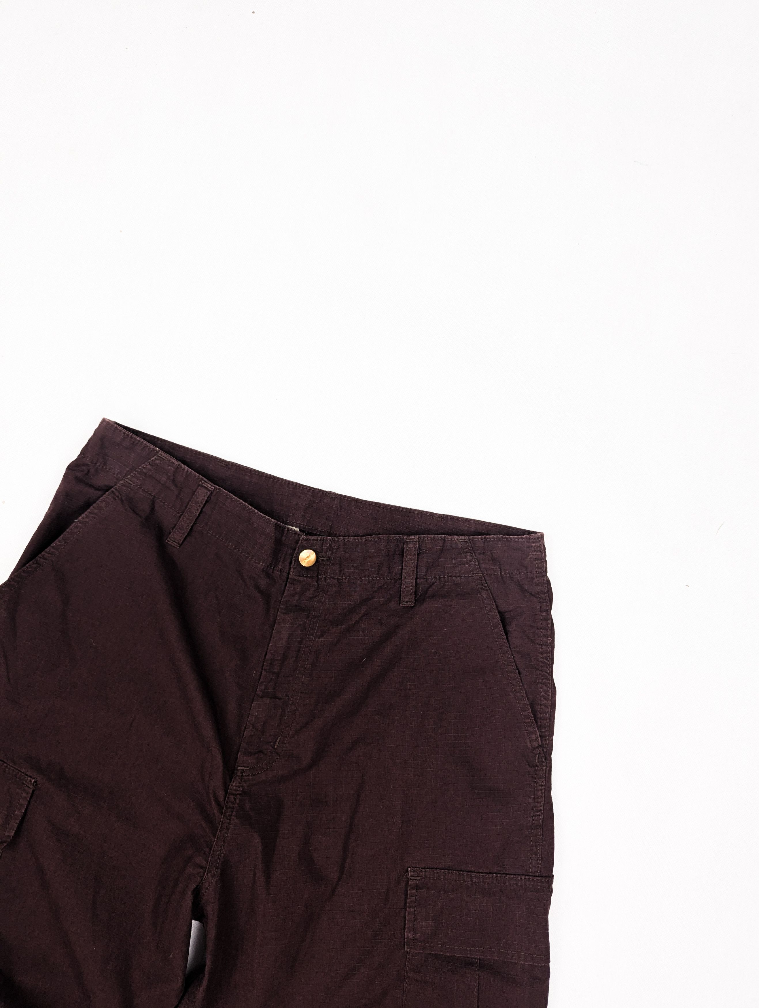 Carhartt Carhartt cargo pant burgundy 33/32 Size US 33 - 4 Thumbnail