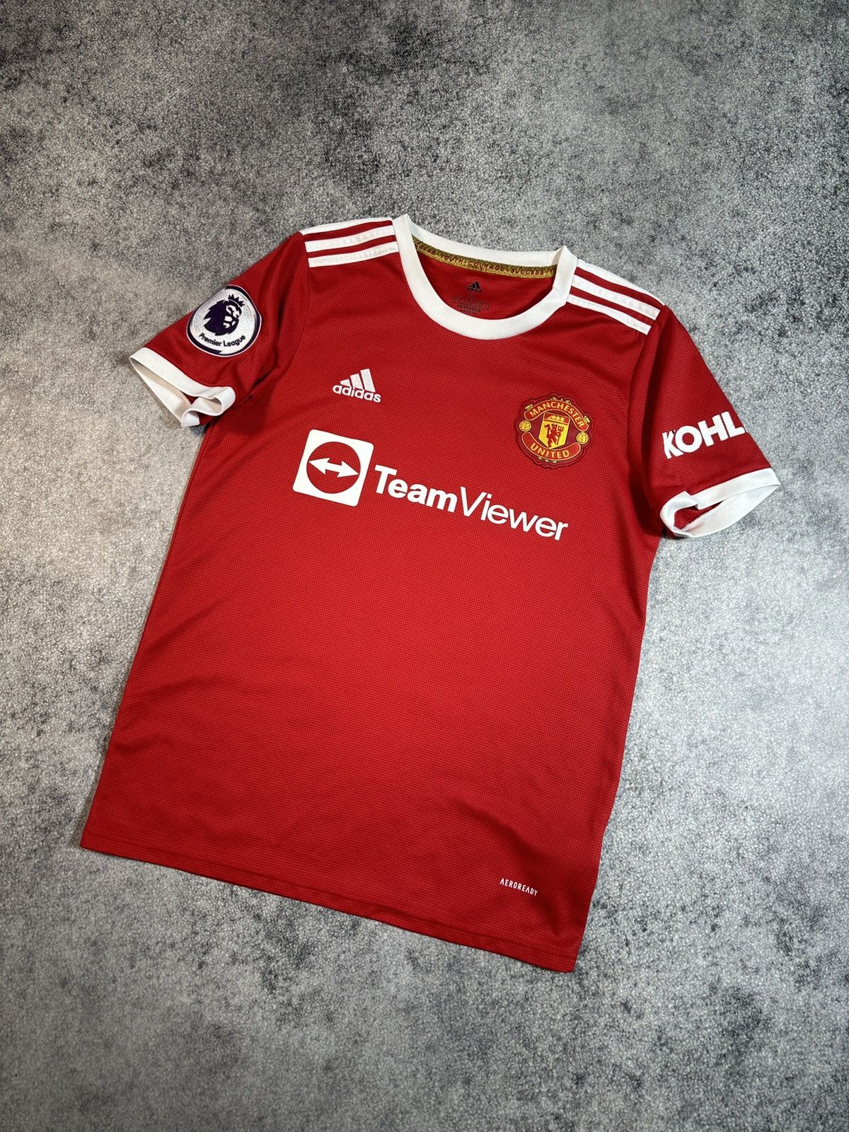 Adidas Adidas Manchester United Soccer Jersey Blokecore Rare Casual Size US S / EU 44-46 / 1 - 1 Thumbnail
