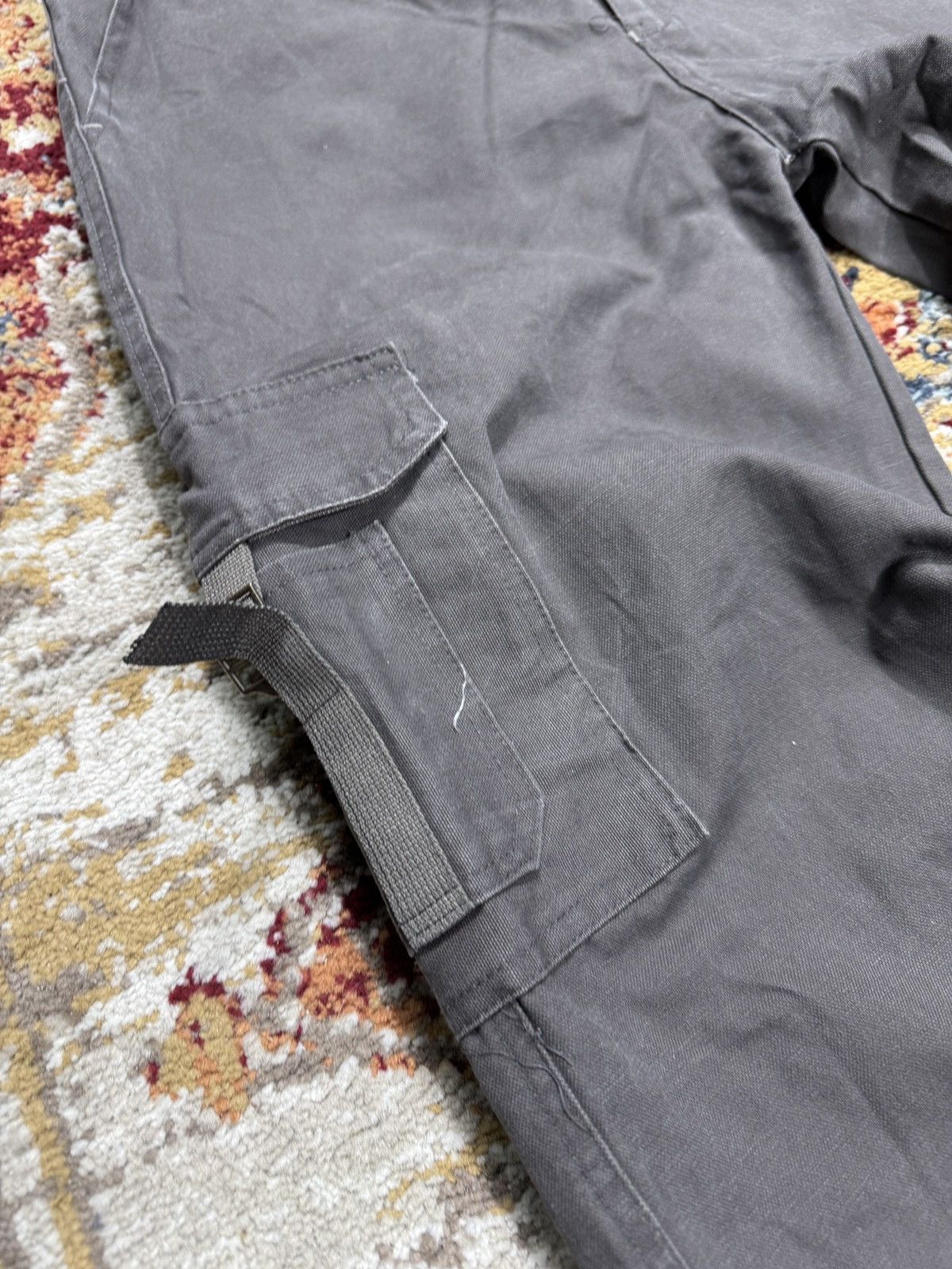 Junya Watanabe × Vintage Vintage Junya Watanabe Balenciaga Style Bondage Cargo Pants Size US 32 / EU 48 - 3 Thumbnail