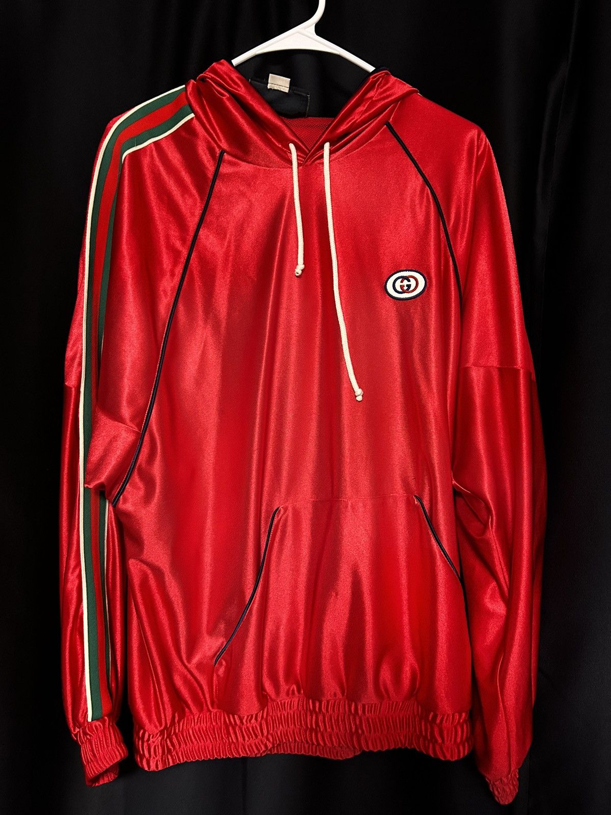 Gucci Gucci SS21 Hooded Track Jacket Size US M / EU 48-50 / 2 - 1 Thumbnail