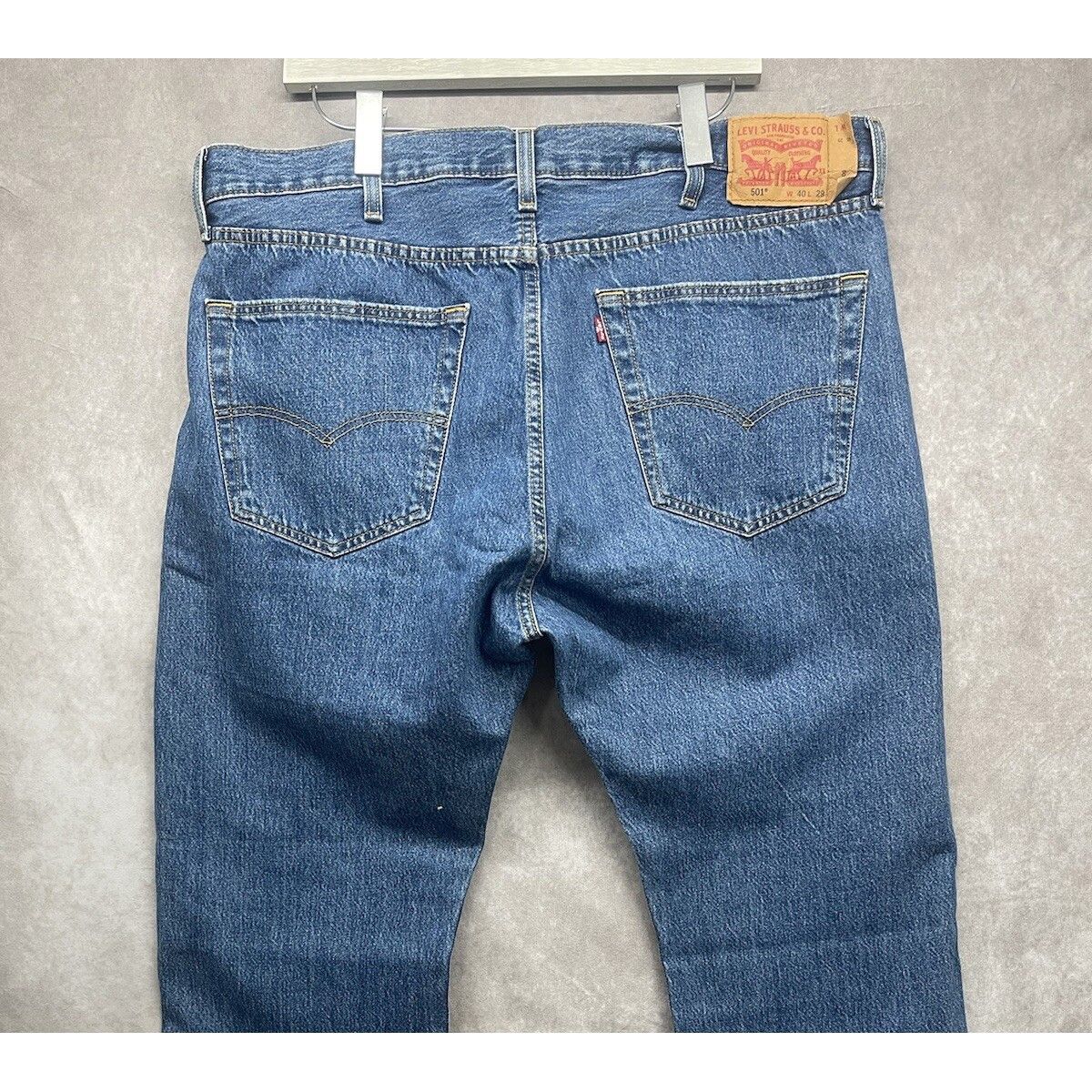 Levi's 90s Levi’s 501 Jeans Mens 40 X 29 WPL423 Button Fly Blue Li Size US 40 / EU 56 - 1 Thumbnail