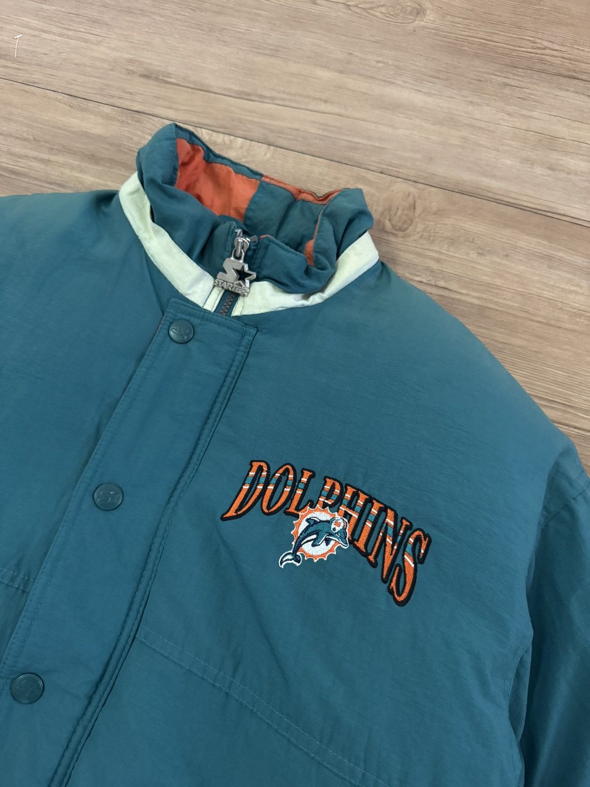 NFL Vintage Miami Dolphin’s Starter NFL Jacket Size US M / EU 48-50 / 2 - 2 Thumbnail