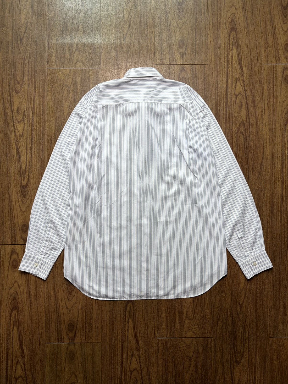 Comme des Garcons SHIRT FREE TAX! CDG Striped Patchwork Shirt Size US S / EU 44-46 / 1 - 3 Thumbnail