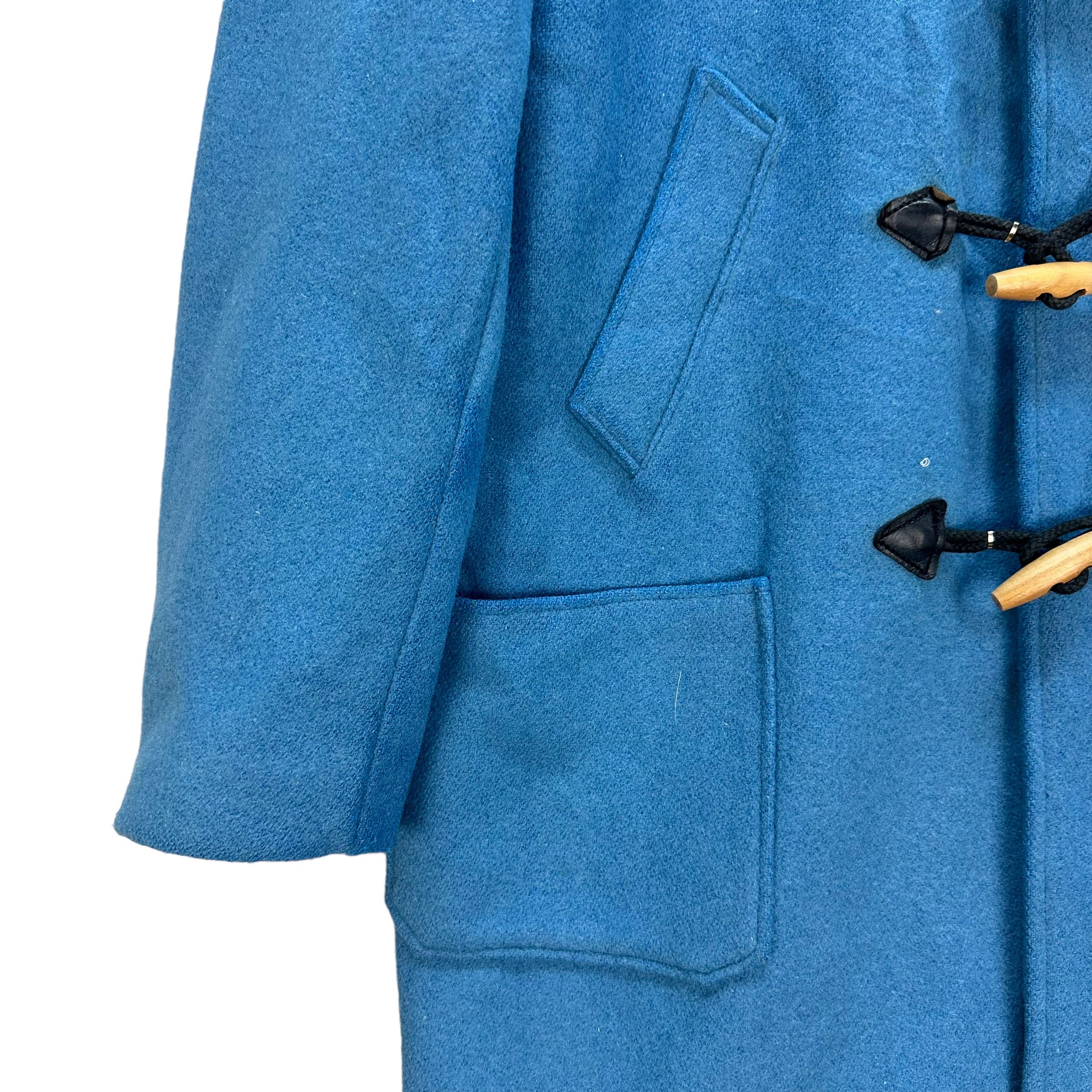 Schott VINTAGE SCHOTT MADE IN USA BLUE DUFFLE COAT #7752-168 Size US S / EU 44-46 / 1 - 5 Thumbnail
