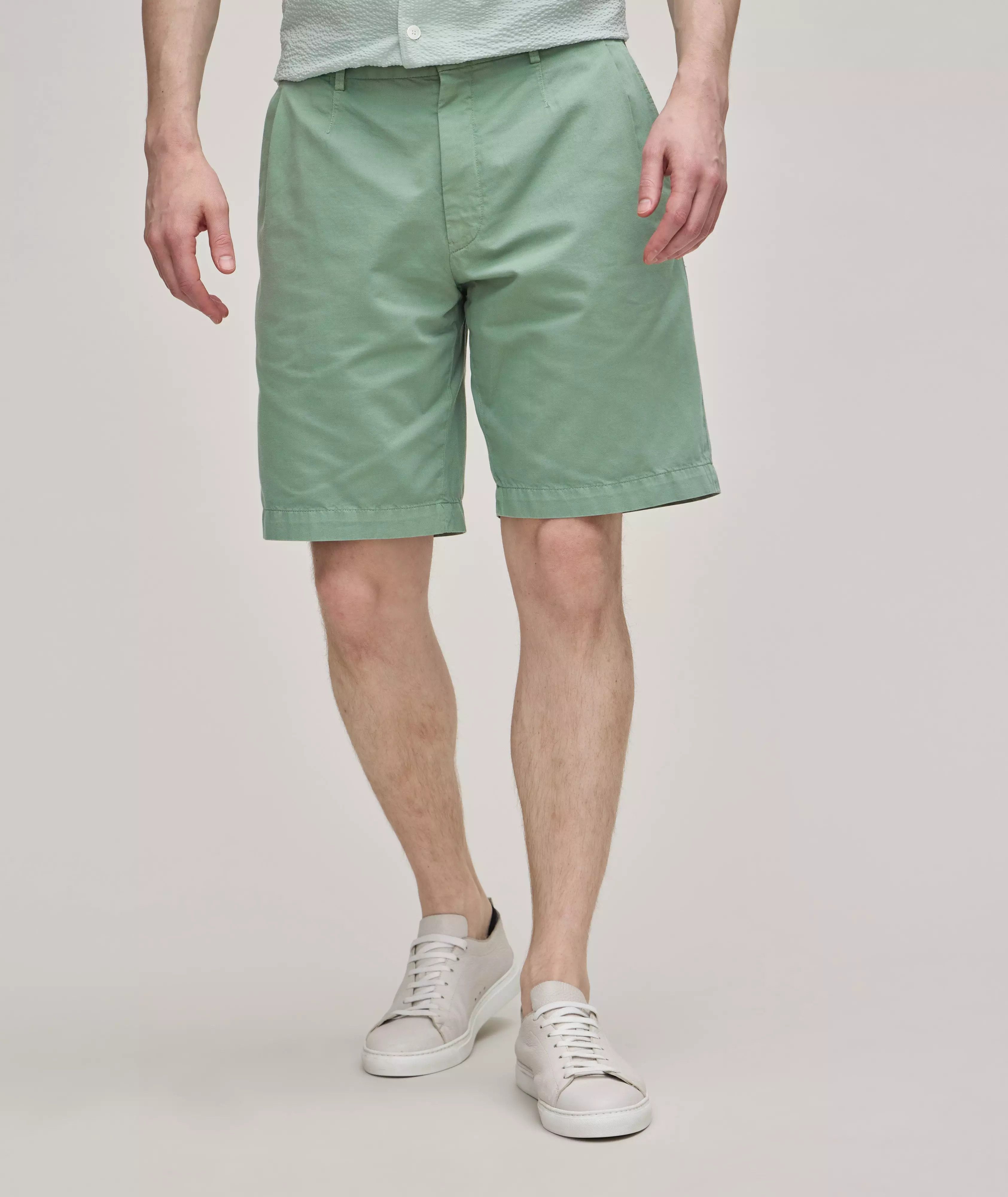 Ermenegildo Zegna o1s1rm0325 RUDI37A7 Short in Mint Green Size US 36 / EU 52 - 2 Thumbnail