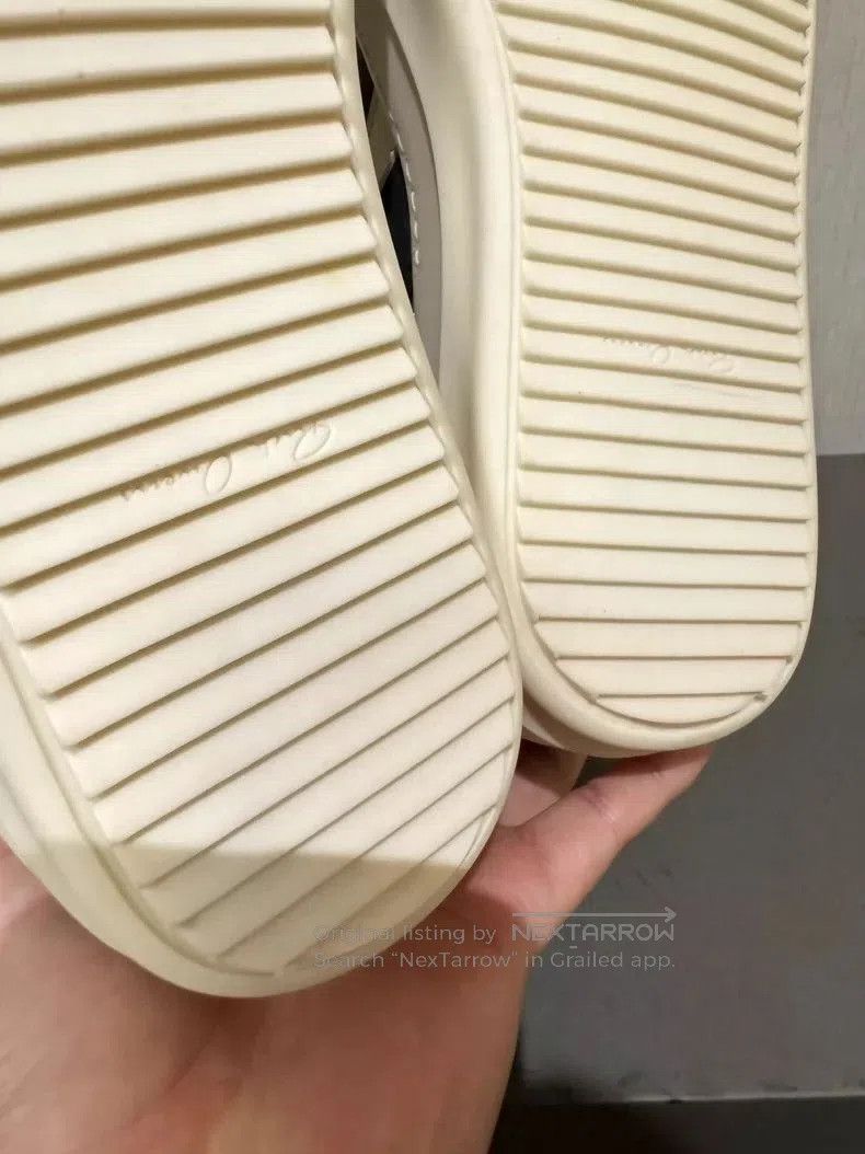 Rick Owens Rick Owens Black and White Geobasket Sneakers. Size US 7.5 / EU 40-41 - 8 Thumbnail