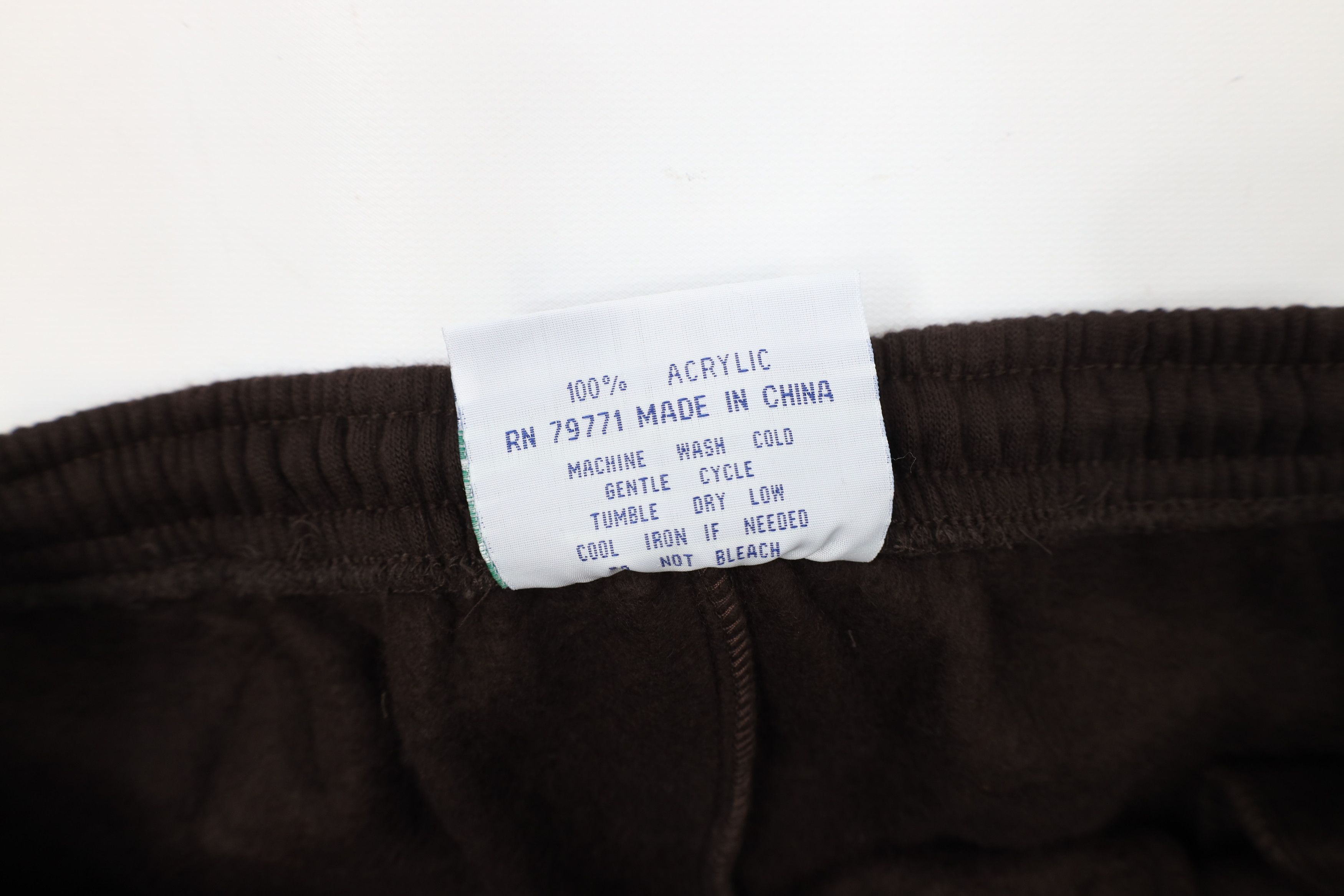 Vintage Vintage 90s Streetwear Baggy Sweatpants Joggers Dark Brown Size US 38 / EU 54 - 6 Thumbnail