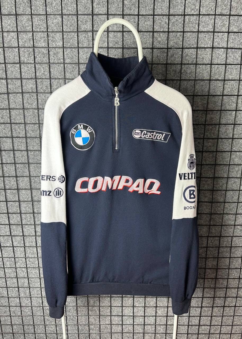 BMW × Bogner Vintage Bogner BMW Williams F1 sweatshirt 1/4 zip size Small Size US S / EU 44-46 / 1 - 1 Thumbnail