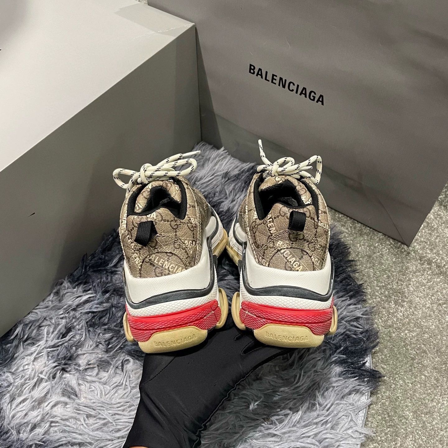 Gucci gucci x balenciaga dad sneakers for casual wear Size US 7.5 / EU 40-41 - 6 Thumbnail