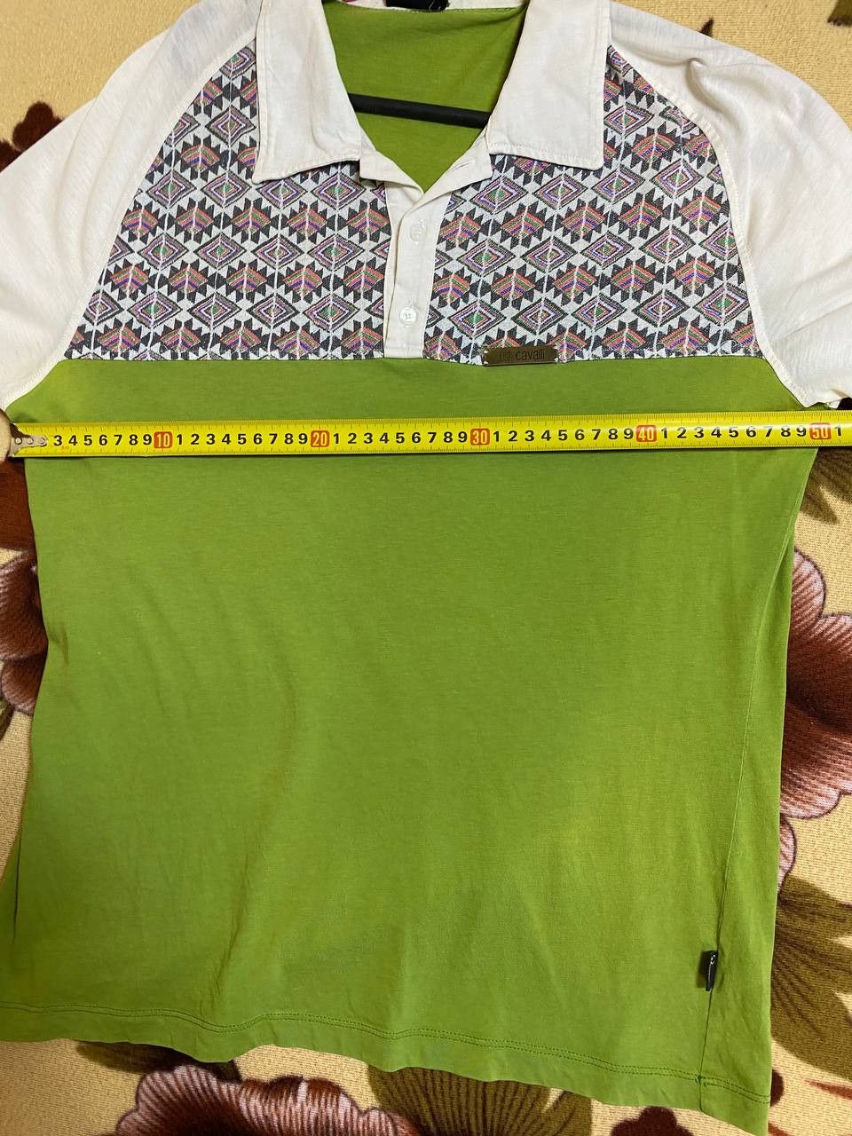 Roberto Cavalli Roberto Cavalli Class Polo Shirt Mens L Logo Print Size US L / EU 52-54 / 3 - 7 Thumbnail