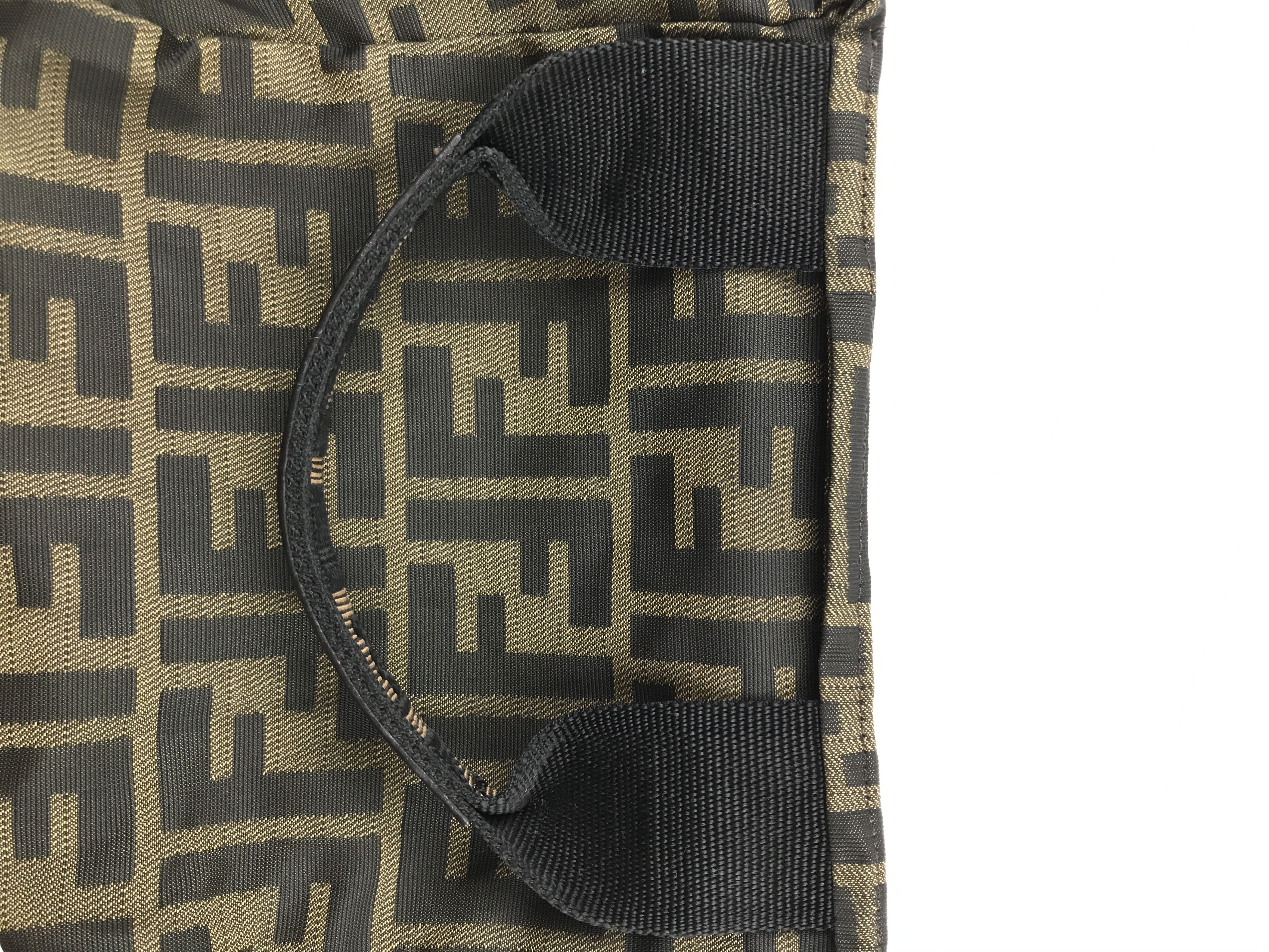 Fendi × Vintage Fendi Zucca Jacquard Mini Tote Bag Size ONE SIZE - 11 Thumbnail