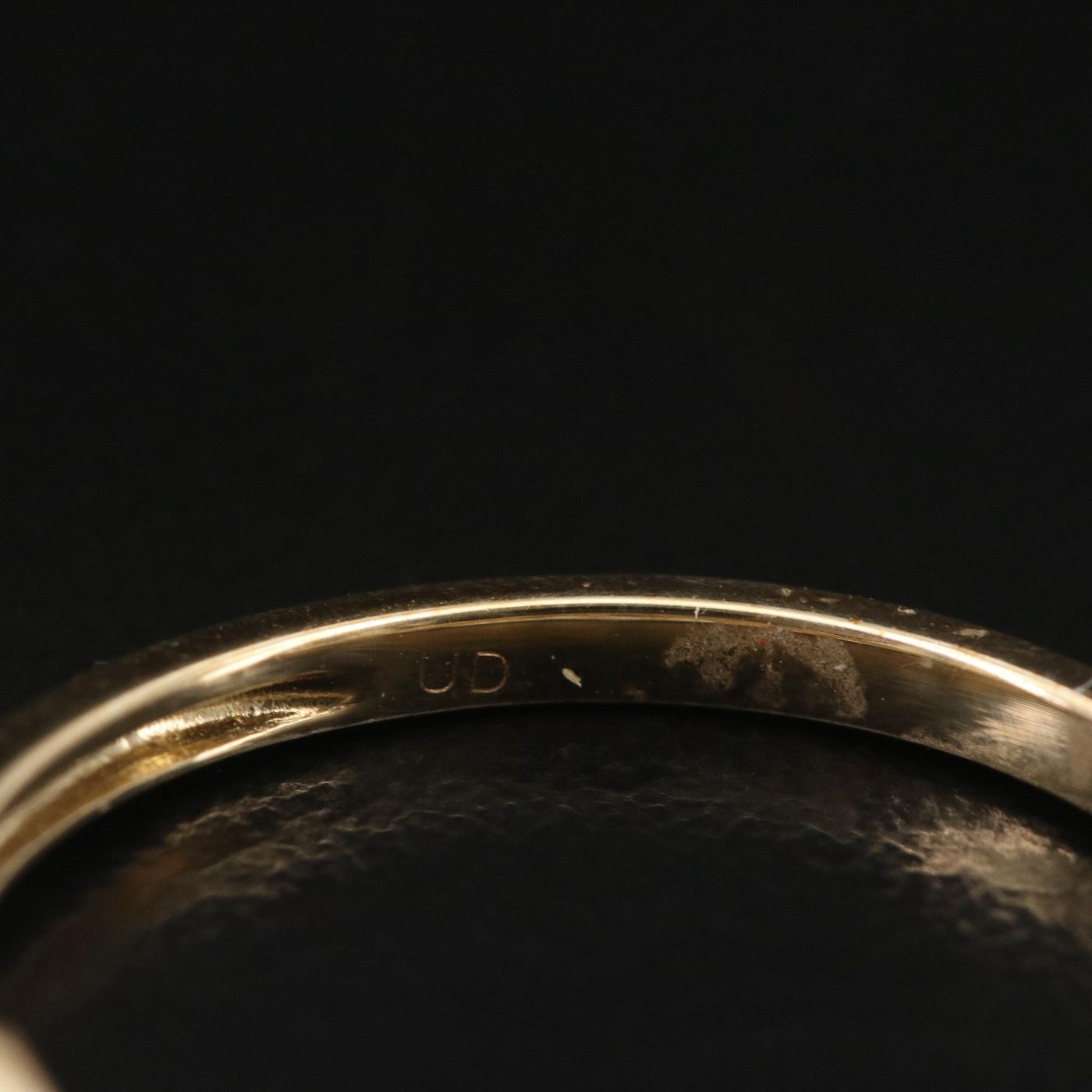 Other Vintage 10k .12 ctw Diamond Geometric Band Size ONE SIZE - 7 Thumbnail