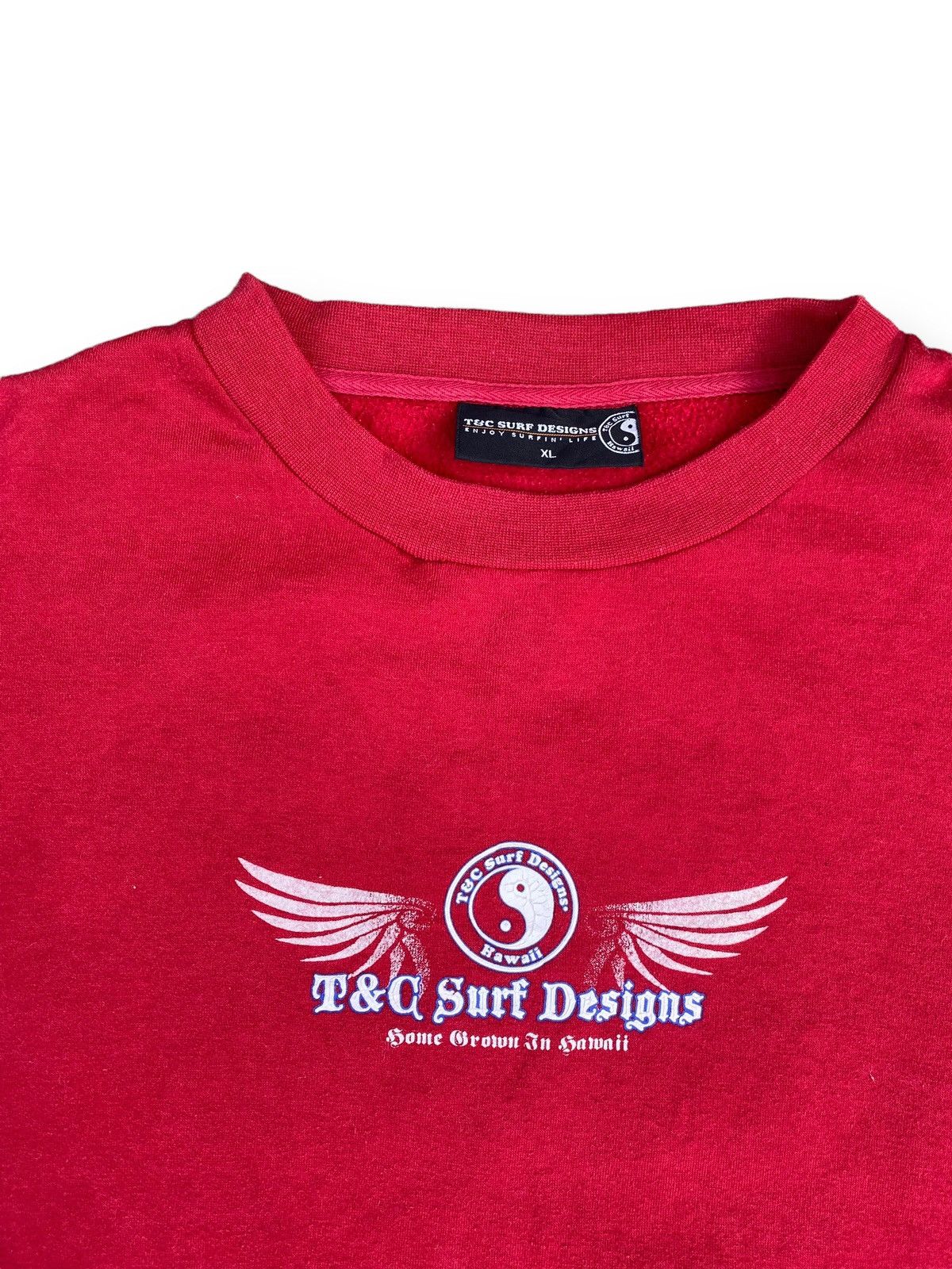 Vintage Vintage T&C Surf Designs Sweatshirt. #C8 Size US XL / EU 56 / 4 - 3 Thumbnail