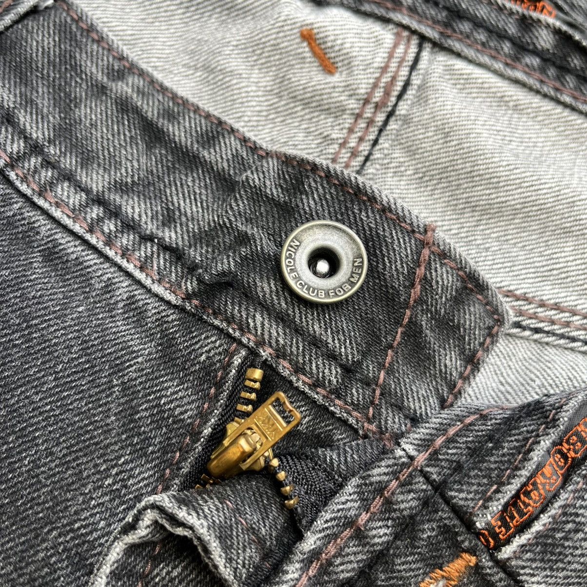 Hysteric Glamour NICOLE CLUB FOR MEN Distressed Jeans Punk Styled Patch Denim Size US 32 / EU 48 - 7 Thumbnail