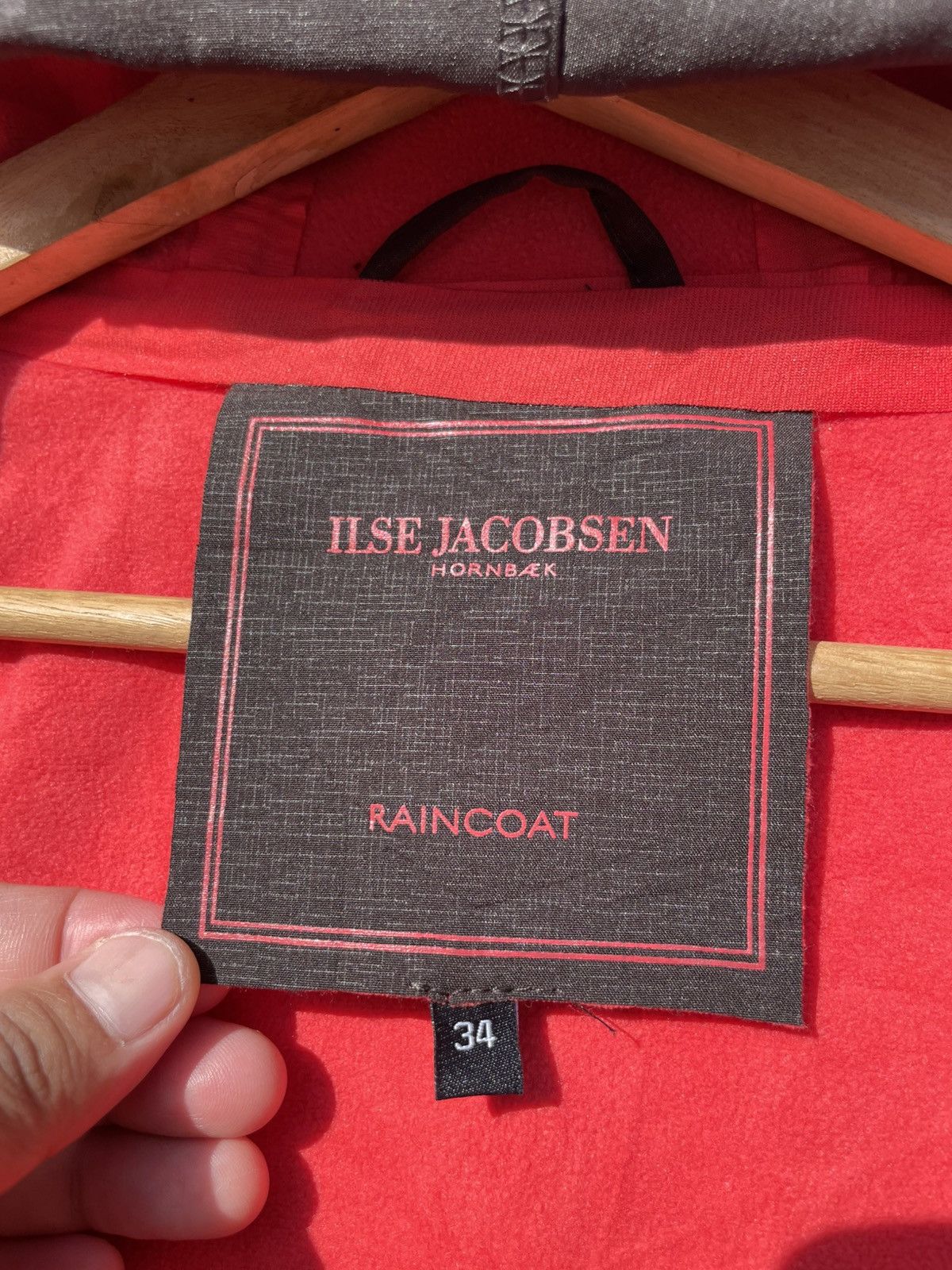Ilse Jacobsen RARE🔥 ilse jacobsen rain 07 soft shell raincoat in charcoal Size S / US 4 / IT 40 - 10 Thumbnail