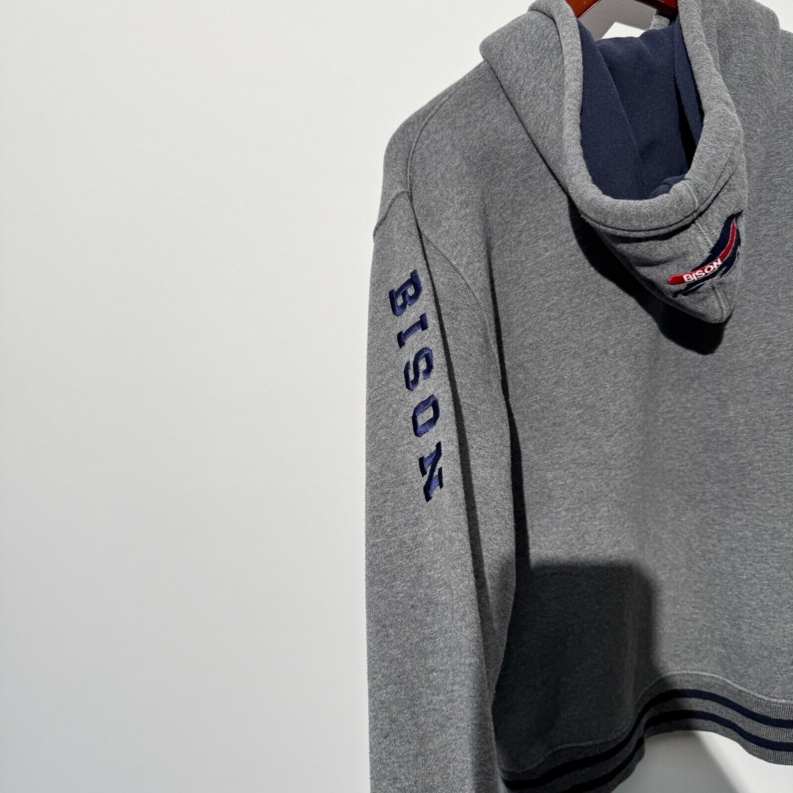 Champion × Vintage Champion Unisex Gray Cotton Zip Hoodie Size S Howard Size US S / EU 44-46 / 1 - 13 Thumbnail
