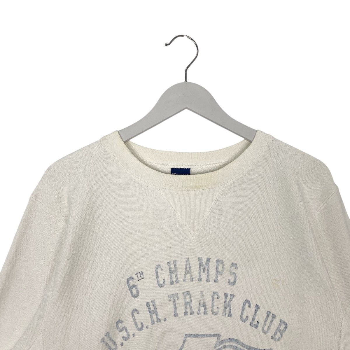 Champion Vintage Champion Sportwear Sweatshirt Crewneck White Size M Size US M / EU 48-50 / 2 - 4 Thumbnail