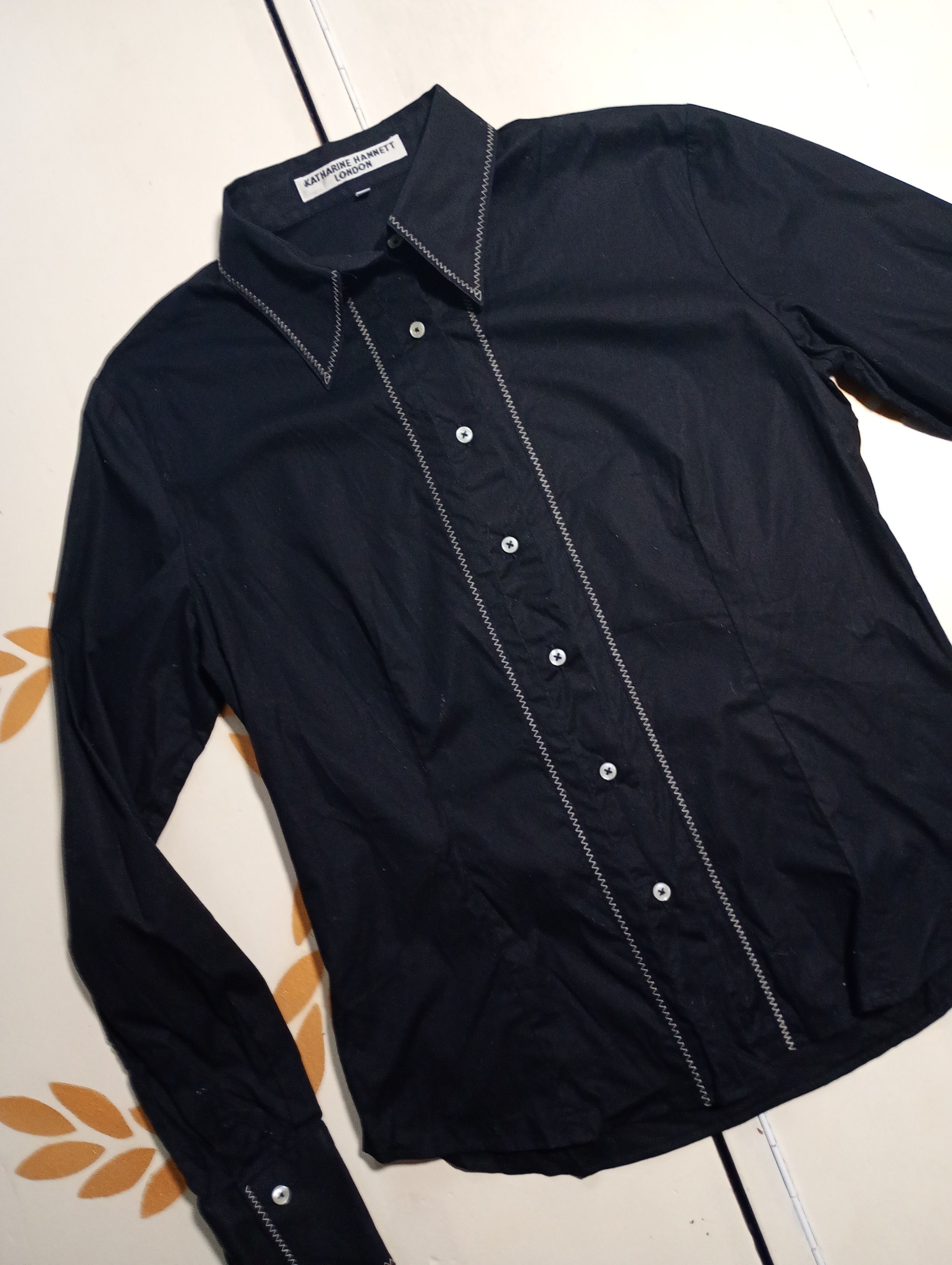 Katharine Hamnett London Katharine Hamnett London Shirt Vintage Size XL / US 12-14 / IT 48-50 - 5 Thumbnail