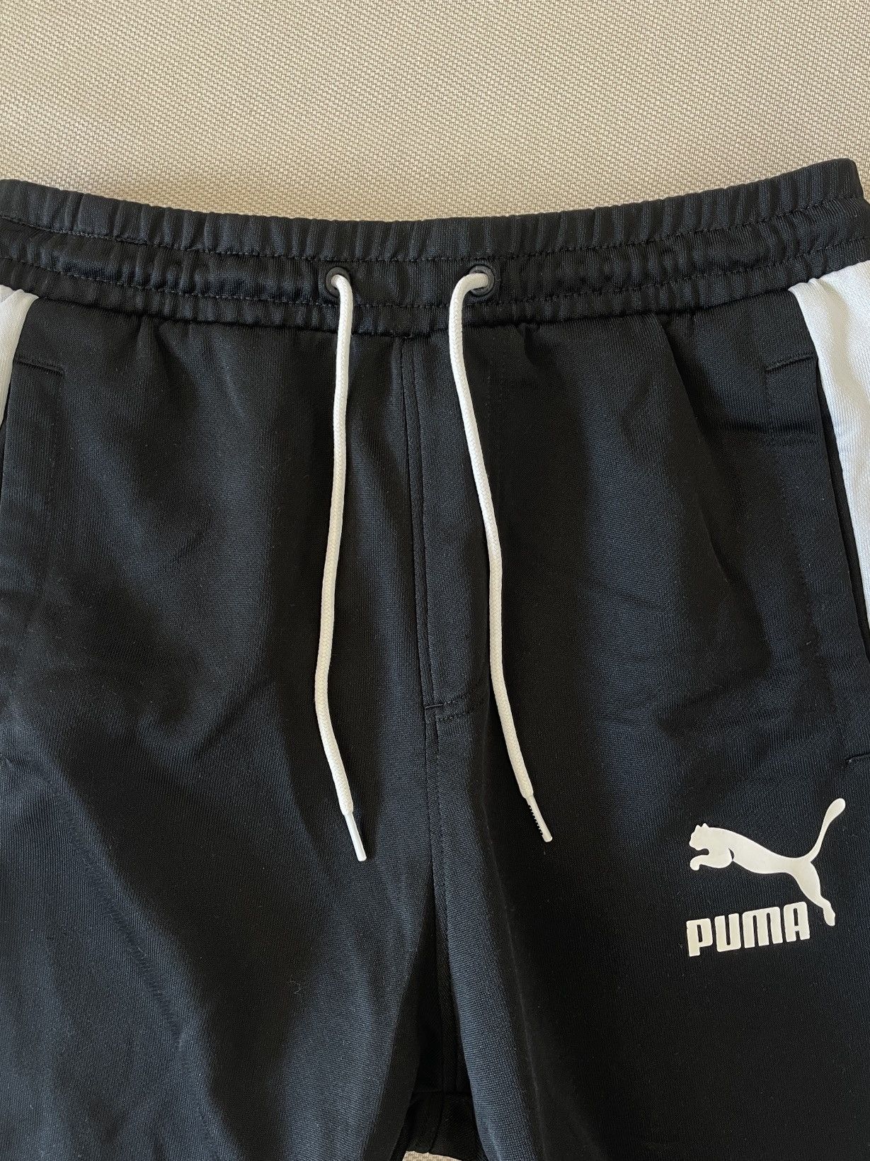 Puma Puma Black & White Athletic Shorts Size US 30 / EU 46 - 4 Thumbnail