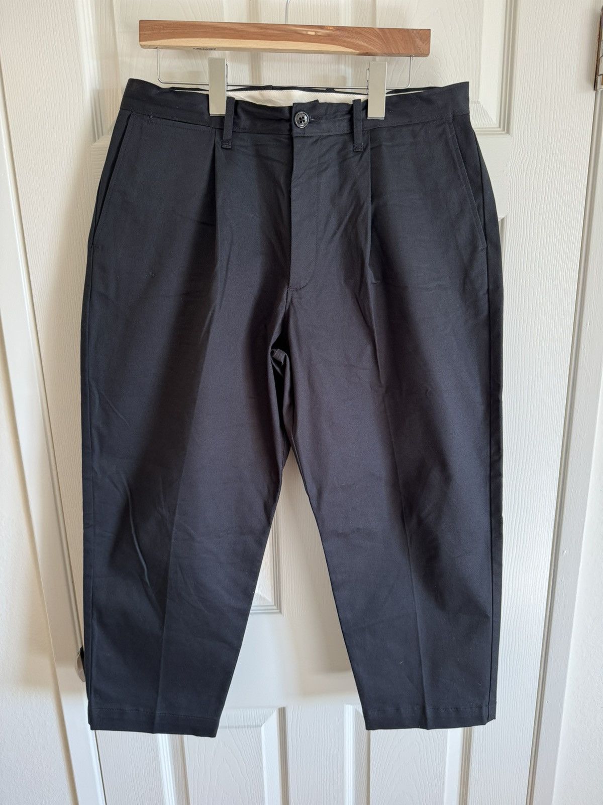 image of Neighborhood Tuck C-Pt Pants - Black Twill, Men's (Size 34)