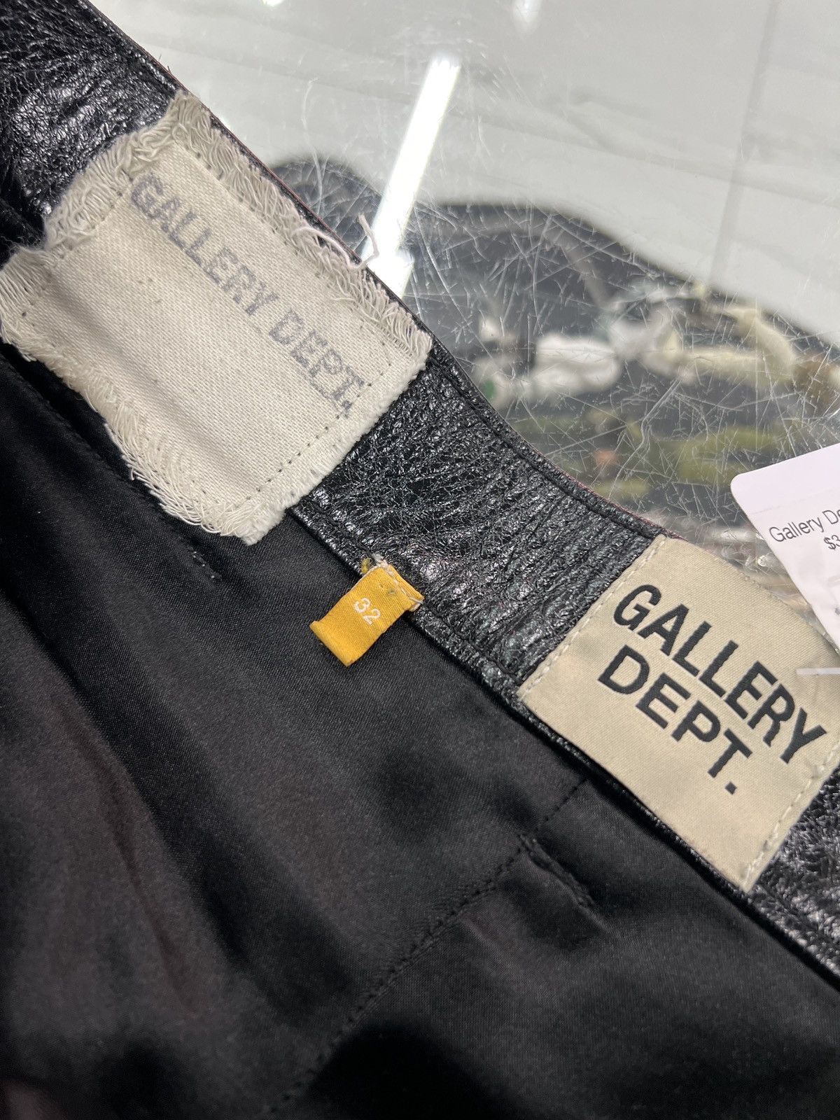 Gallery Dept. Gallery Dept Leather Flare Pants Black Size US 32 / EU 48 - 4 Thumbnail