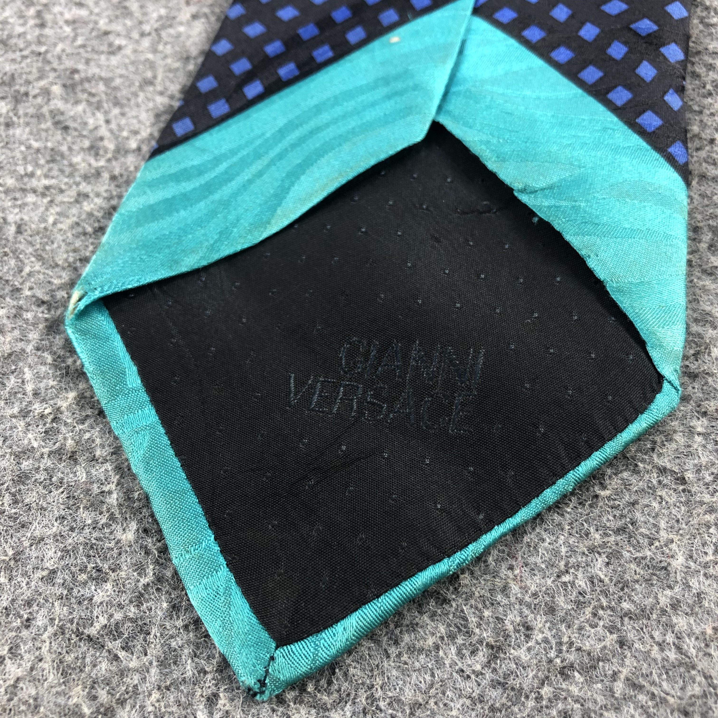Versace × Vintage Gianni Versace Medusa Head Silk Neck Ties T51 Size ONE SIZE - 7 Thumbnail