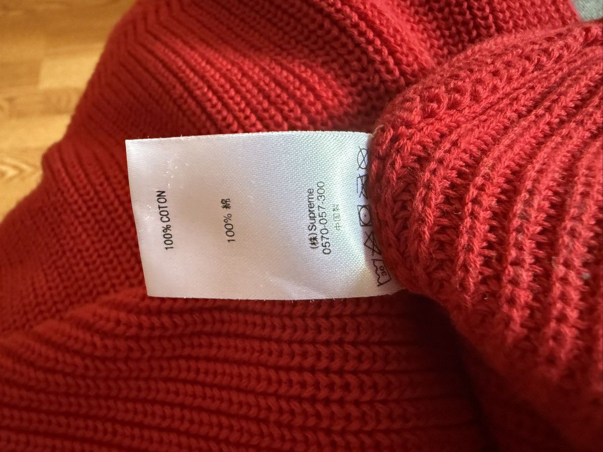 Supreme Supreme Chest Stripe Raglan Sweater Red Size US L / EU 52-54 / 3 - 6 Thumbnail