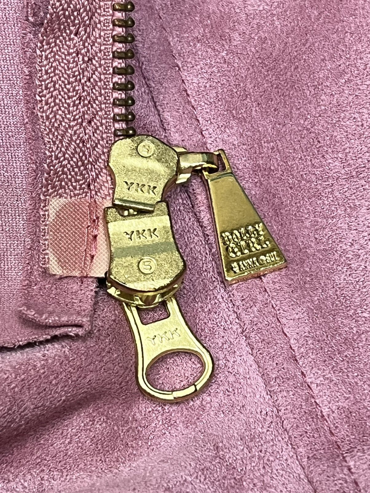 Anna Sui Dolly Girl by Anna Sui Frill Ruffle FauxSuede Jacket Archive Size XS / US 0-2 / IT 36-38 - 9 Thumbnail