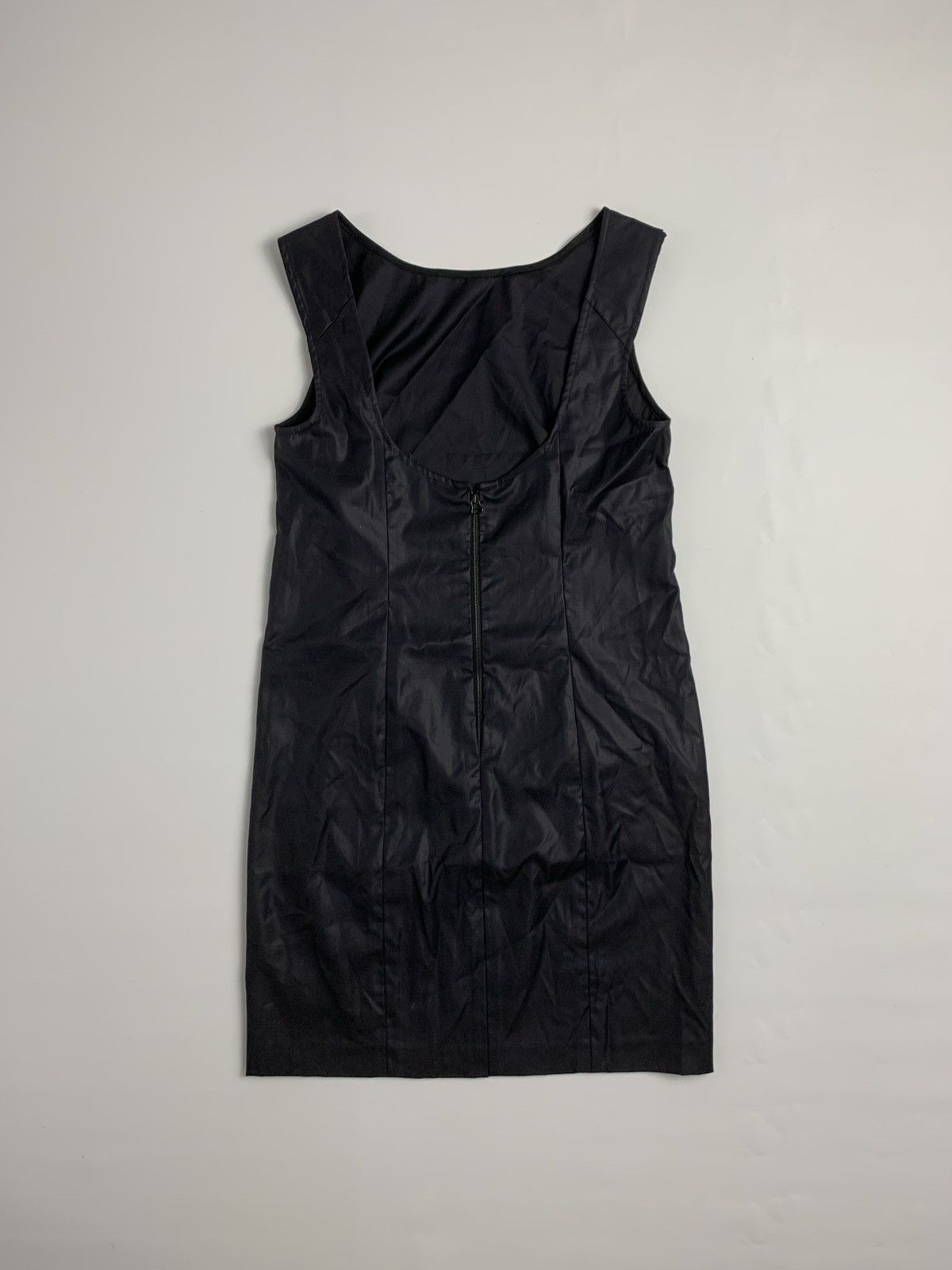 Helmut Lang Helmut Lang Black Sleeveless Wool Blend Dress Size M / US 6-8 / IT 42-44 - 5 Thumbnail