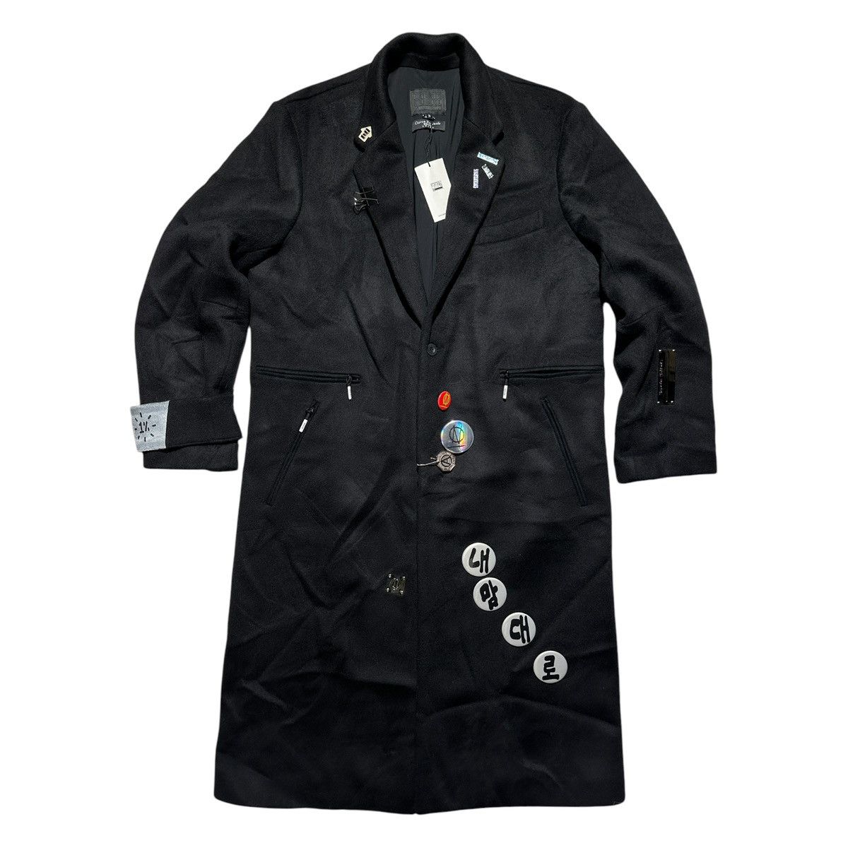 99%IS- Embellished wool coat Size US L / EU 52-54 / 3 - 1 Thumbnail