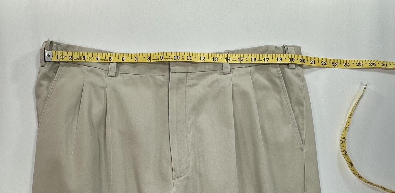 L.L. Bean LL Bean 100% Cotton Comfort Waist Chinos Brown Mens 40/28 Size US 40 / EU 56 - 3 Thumbnail