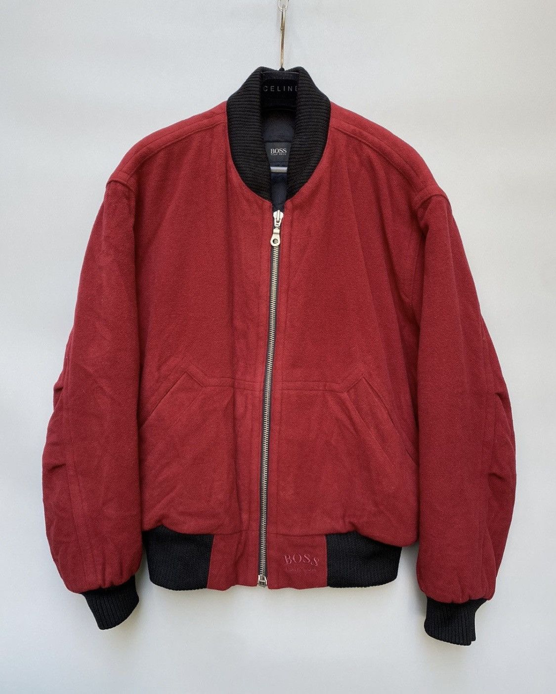 1980s- Hugo Boss Wool-Cashmere “Crissan” Bomber Jacket