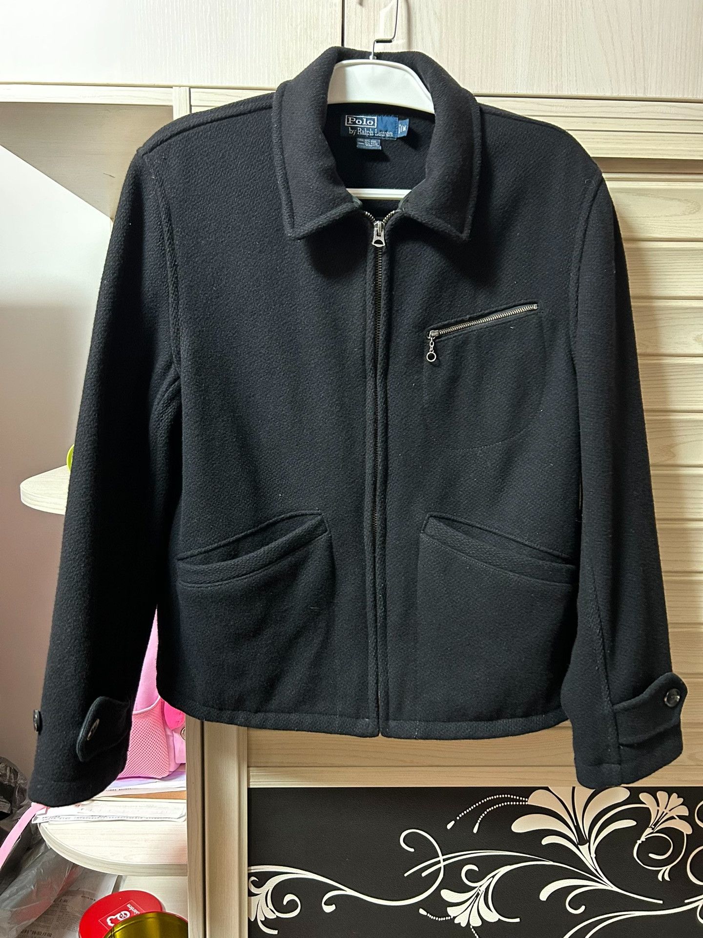 RRL Ralph Lauren Ralph Lauren Black Wool Coat Size US S / EU 44-46 / 1 - 1 Thumbnail