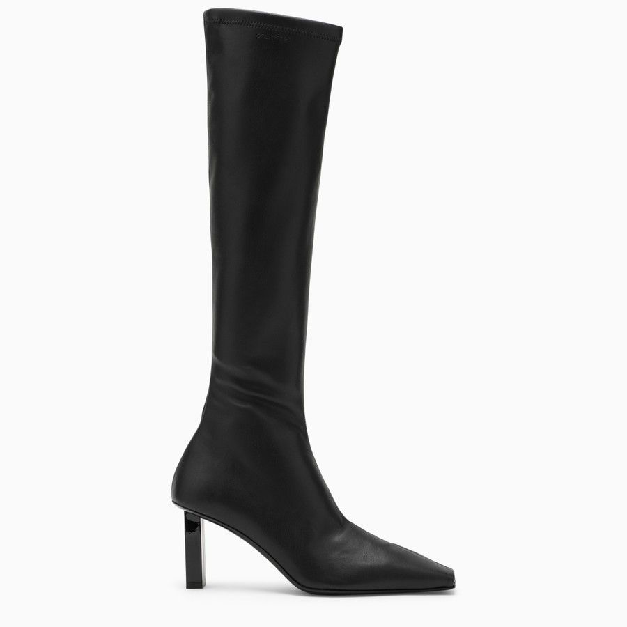 Courreges o1d2blof0824 Boots Ac Charm in Black Size US 9 / IT 39 - 1 Thumbnail