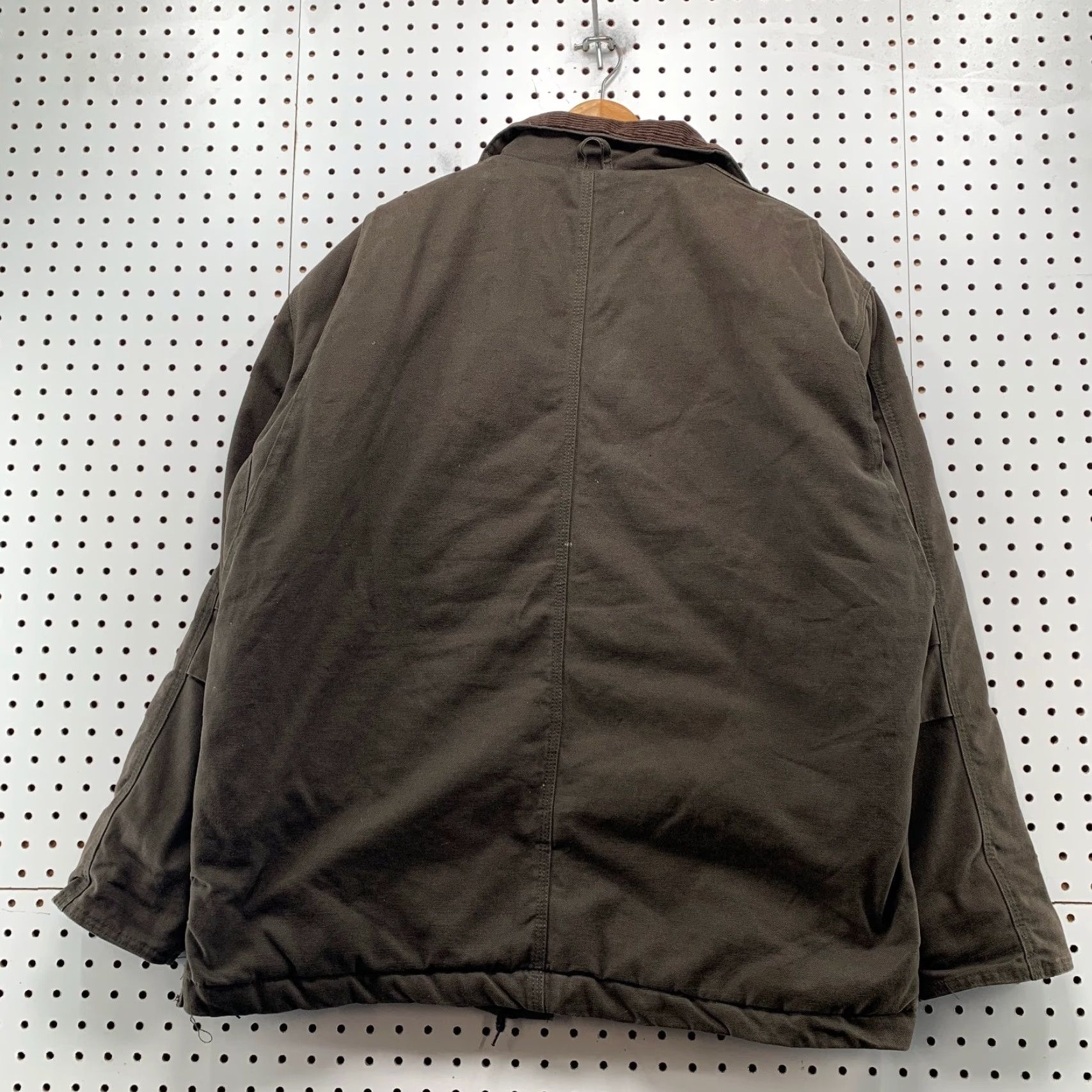 Vintage Berne Jacket Mens Large Brown Workwear Insulated Heavyweight Canvas Chore Coat Size US L / EU 52-54 / 3 - 2 Thumbnail