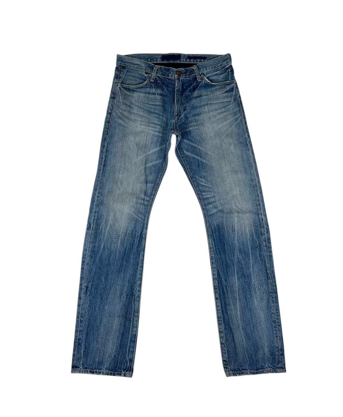 Jil Sander × Uniqlo Jil Sander x Uniqlo Light Blue Denim Jeans Size US 34 / EU 50 - 1 Thumbnail