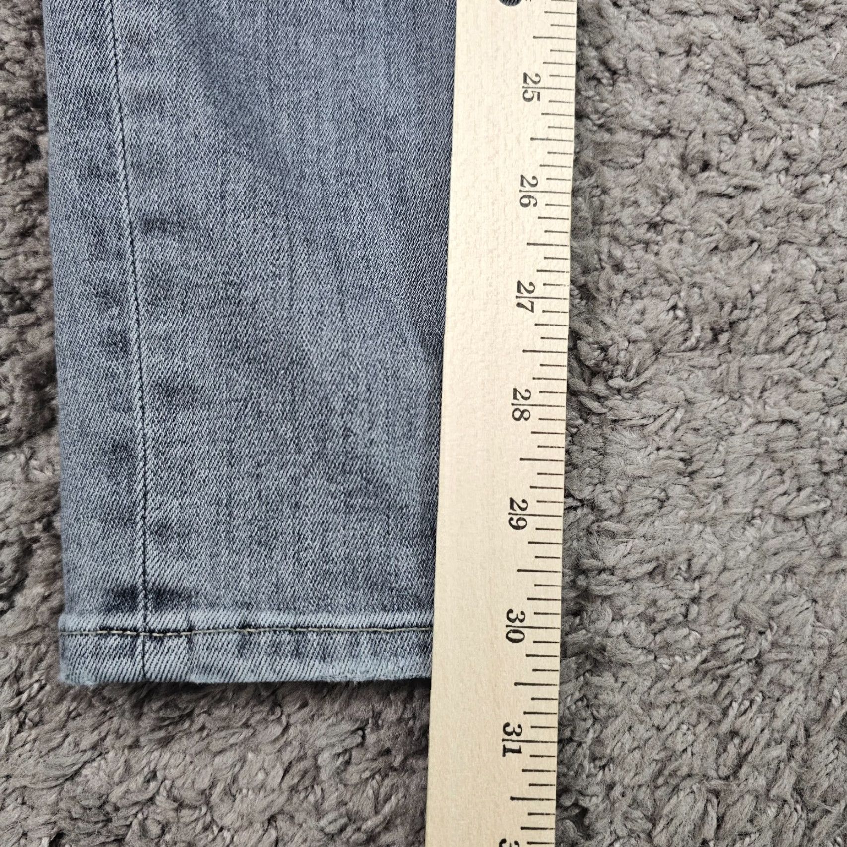 CLOSED VINTAGE Closed Jeans Women 24 Gray Skinny Mid Rise Denim 31in Inseam Italy 22x31 Slim Stretch Mens? Size 42" / US 20 - 7 Thumbnail