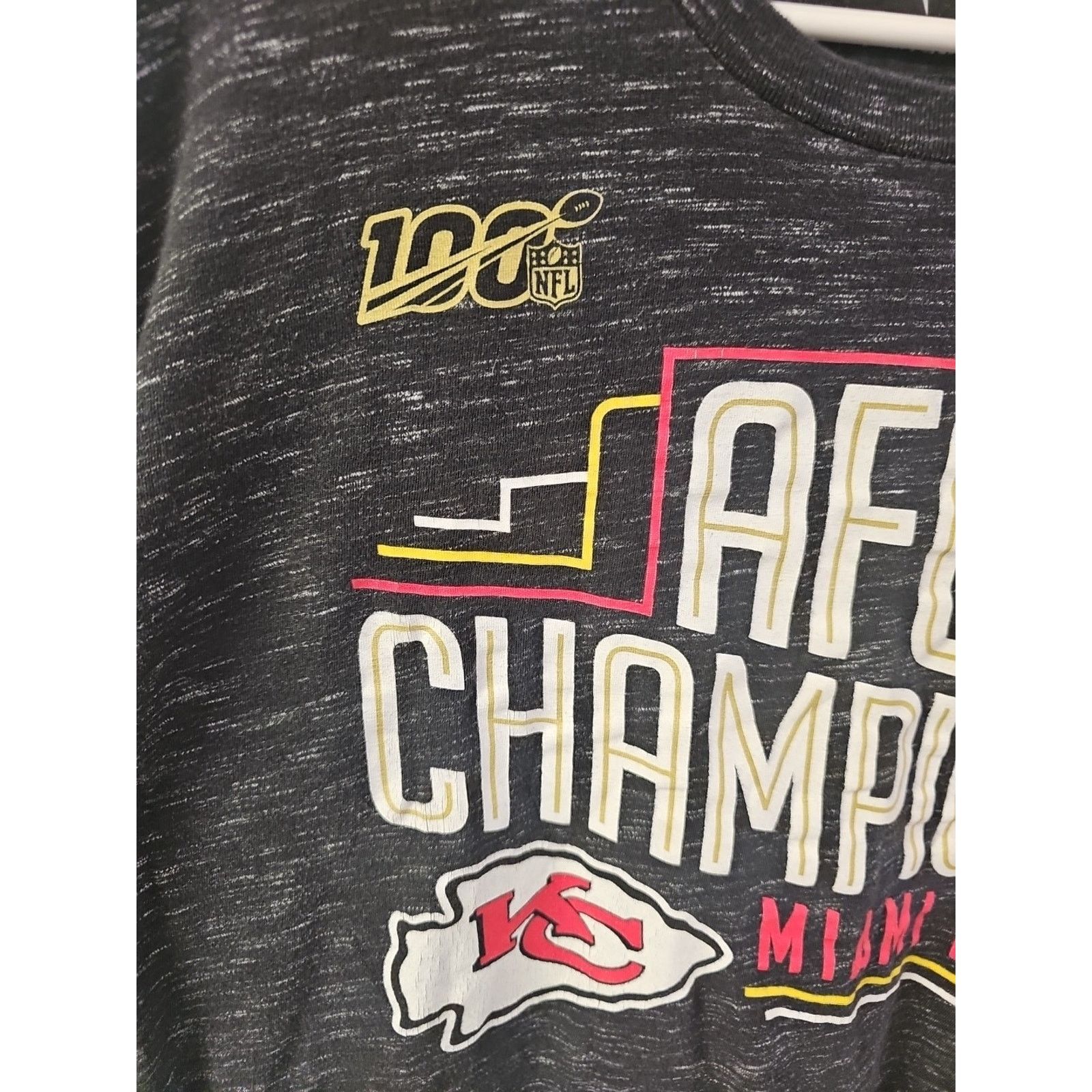 NFL Fanatics Chiefs AFC Champions Super Bowl LIV T-Shirt Size XL Size US XL / EU 56 / 4 - 4 Thumbnail